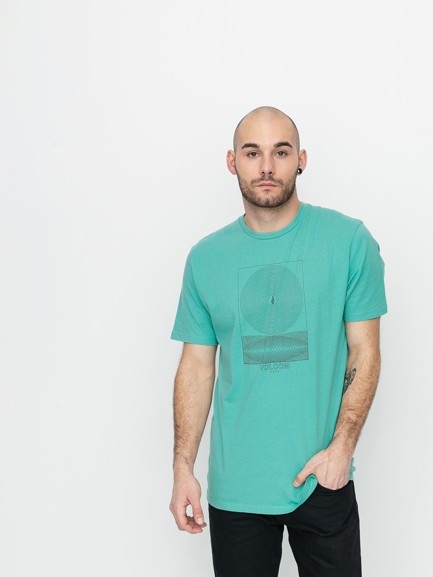 T-shirt Volcom Gravitas Ltw (mysto green)