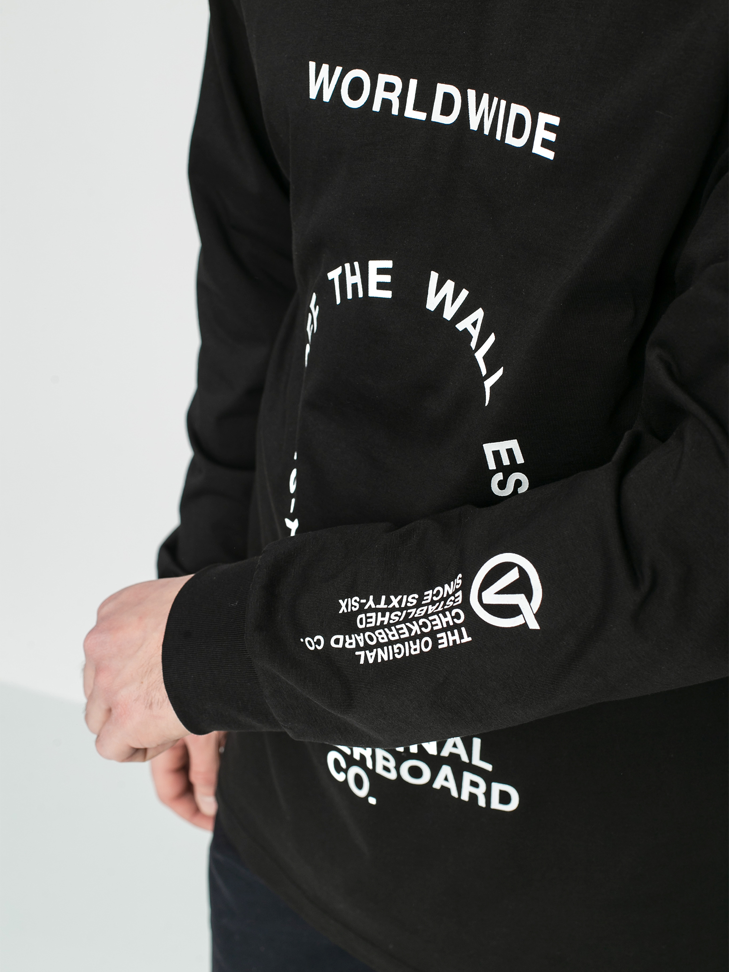 Longsleeve Vans Distortion (black)