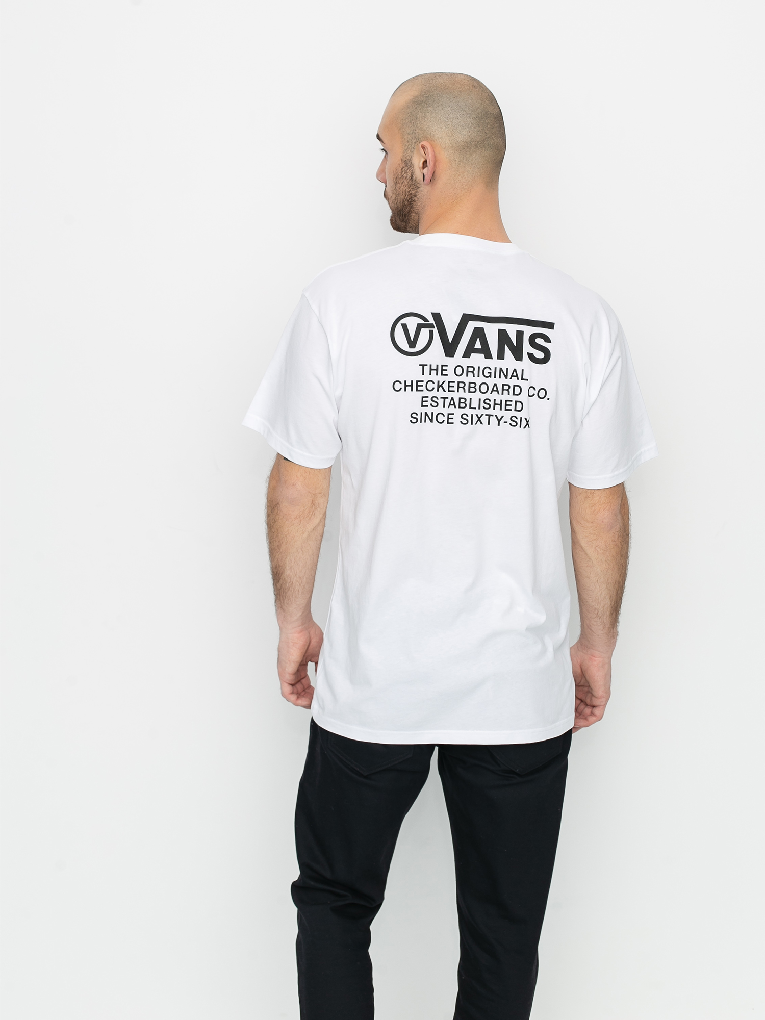 T-shirt Vans Distortion Type (white)