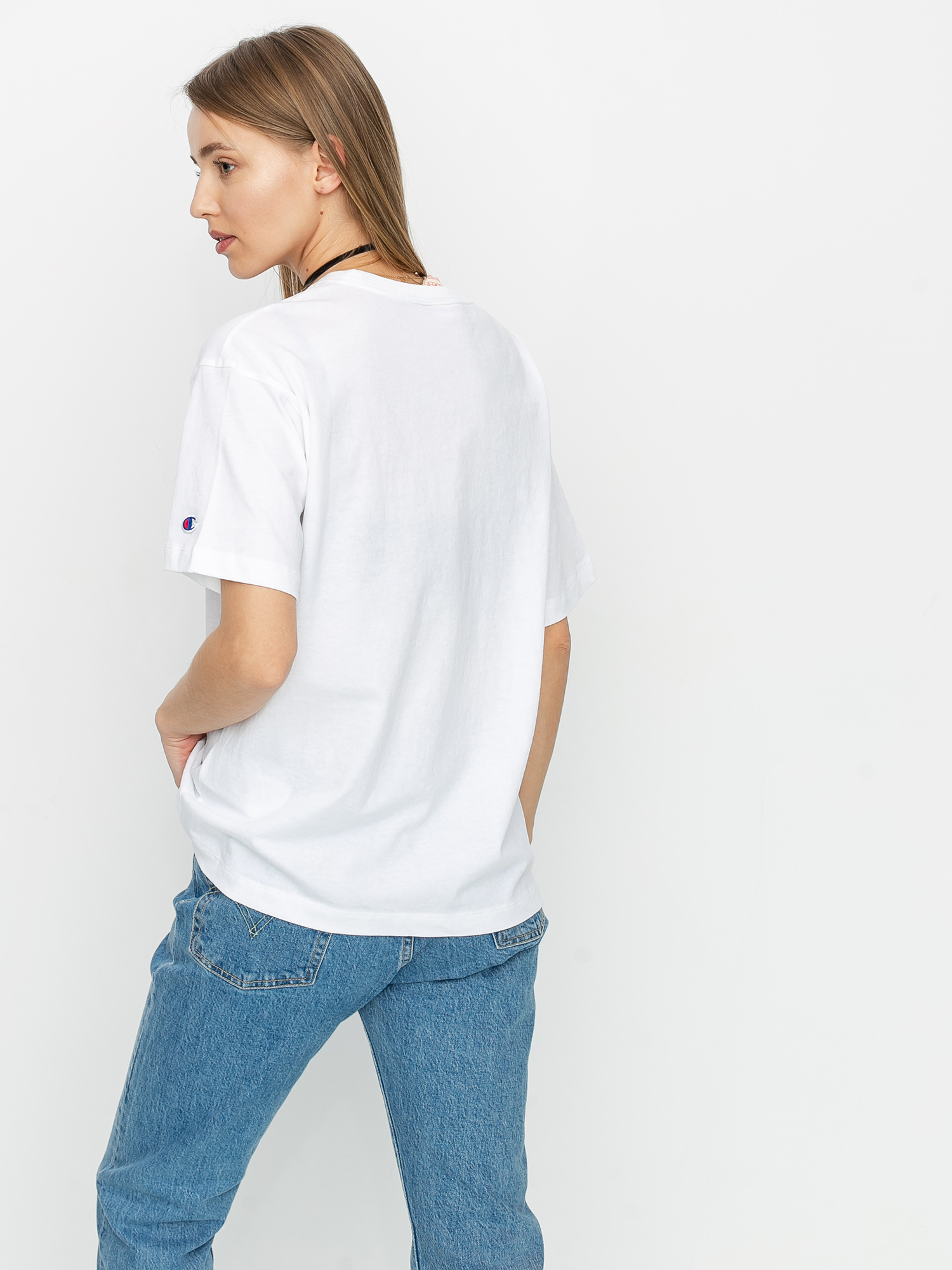 T-shirt Champion Premium Crewneck 112732 Wmn (wht)