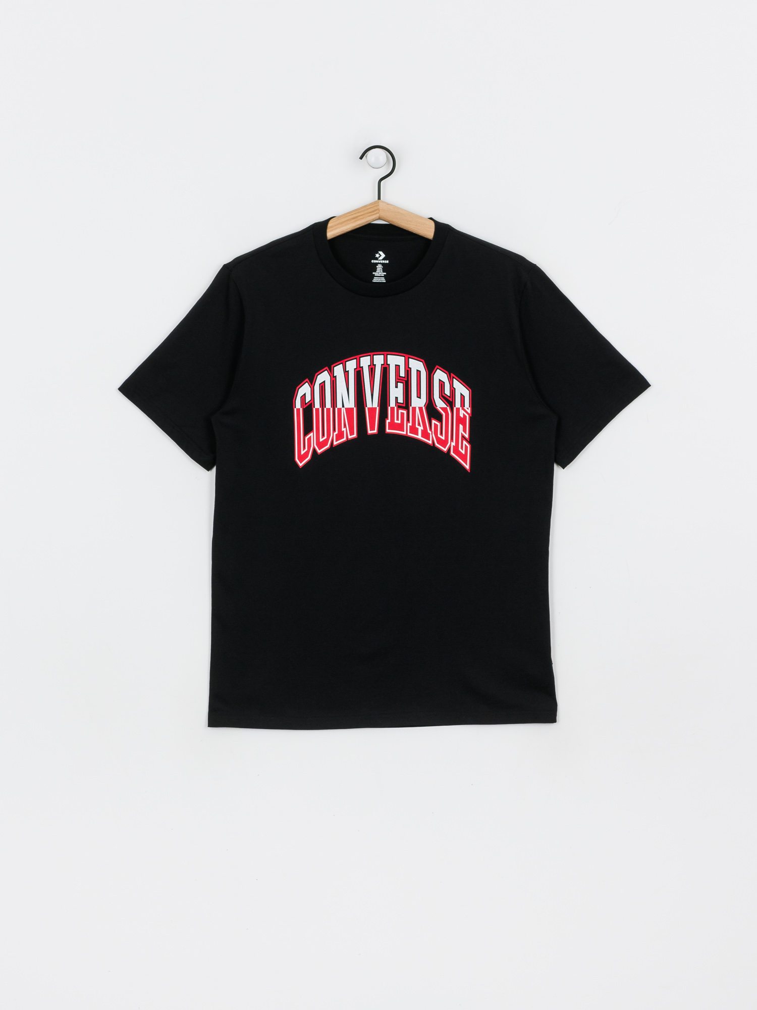 T-shirt Converse Twisted Varsity (black)