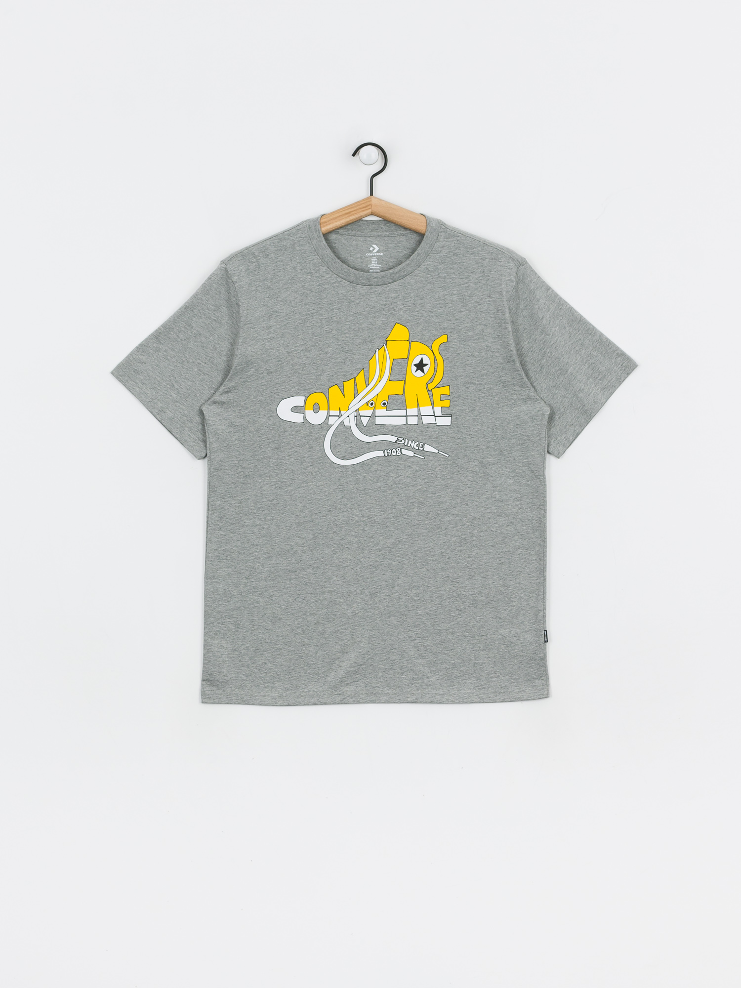 T-shirt Converse Art (charcoal/red)