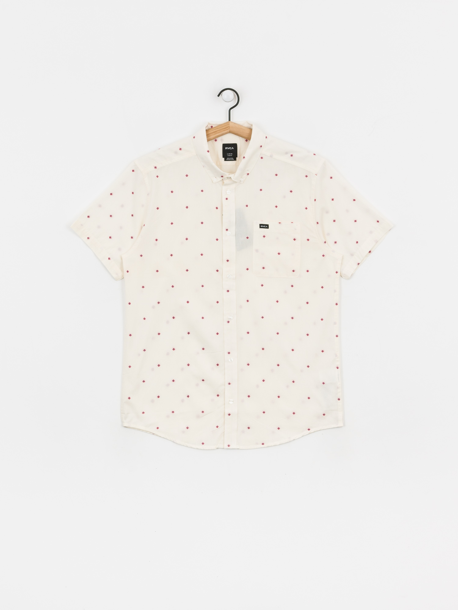 Koszula RVCA Thatll Do Dobby (white/red)