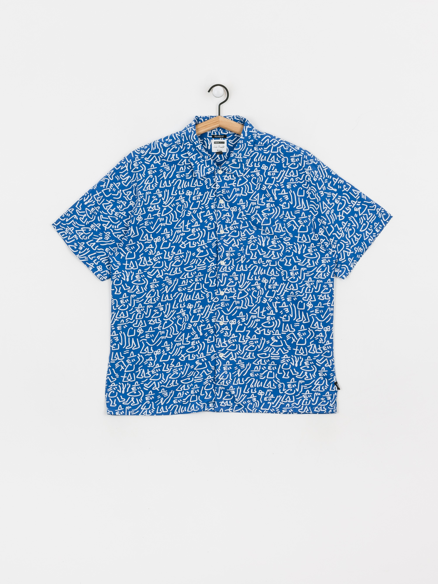 Koszula Brixton Lovitz Wvn (royal/white)