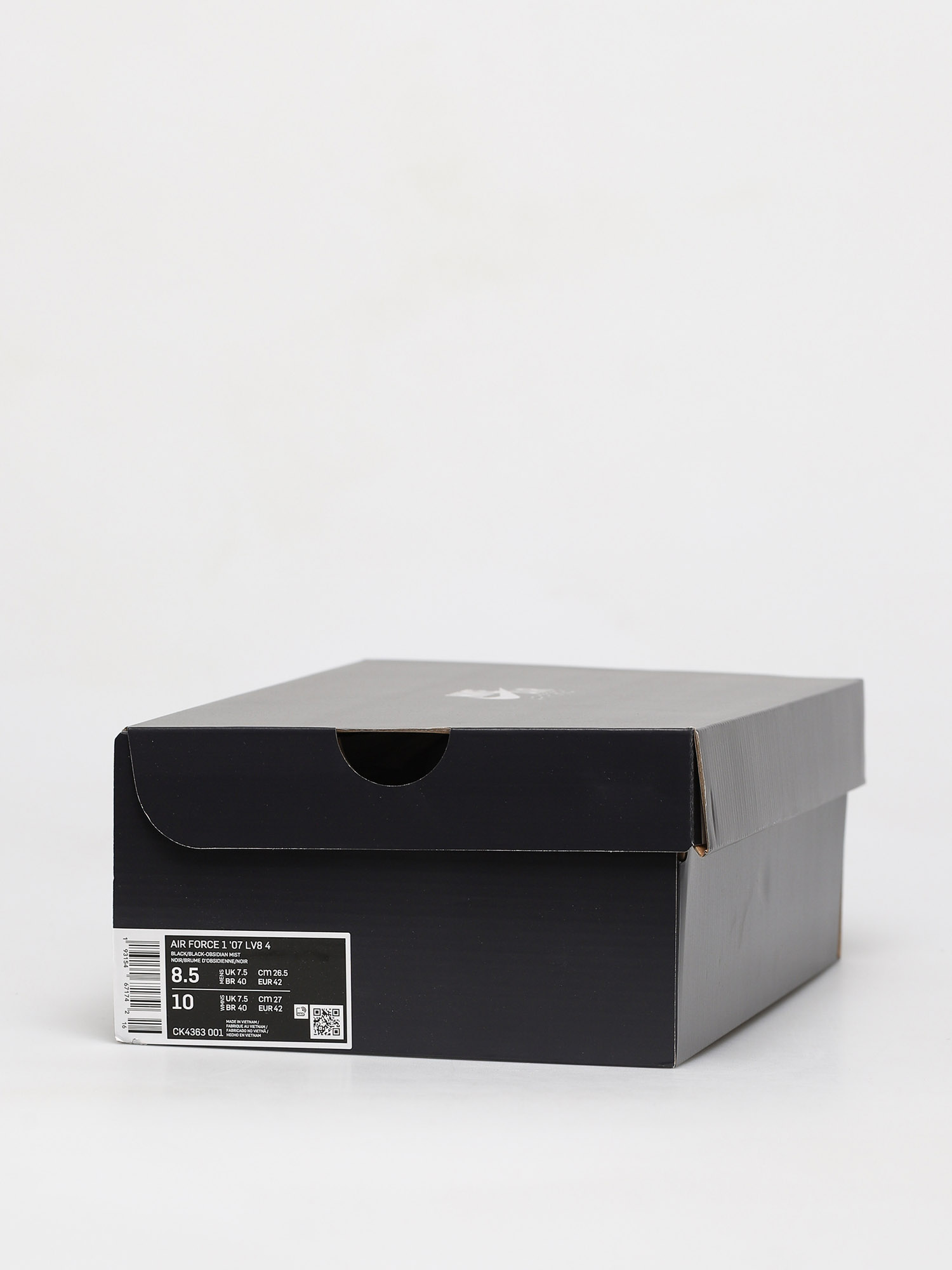 Buty Nike Air Force 1 07 Lv8 (black/black obsidian mist cool grey)