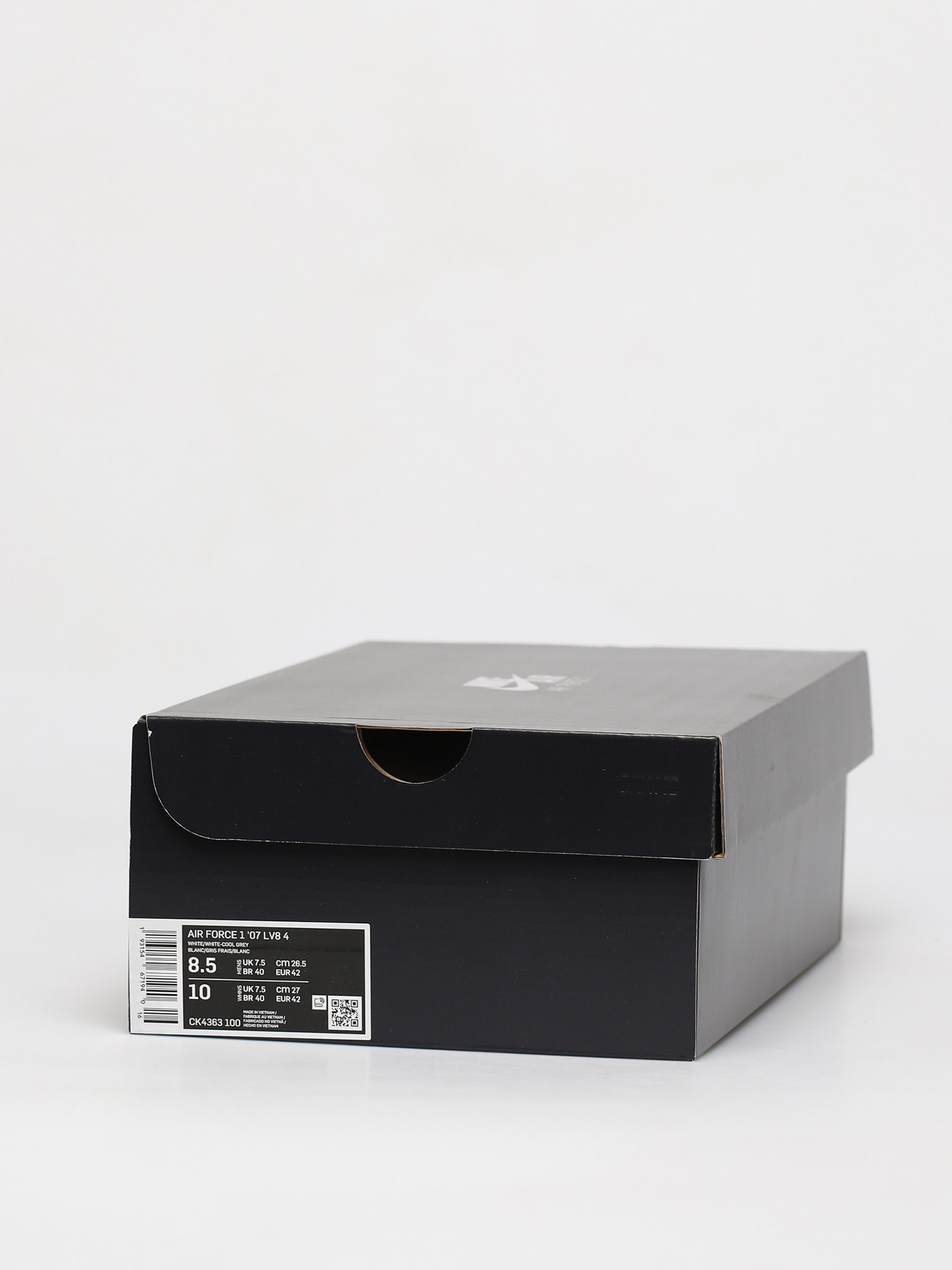 Buty Nike Air Force 1 07 Lv8 (white/white cool grey pure platinum)