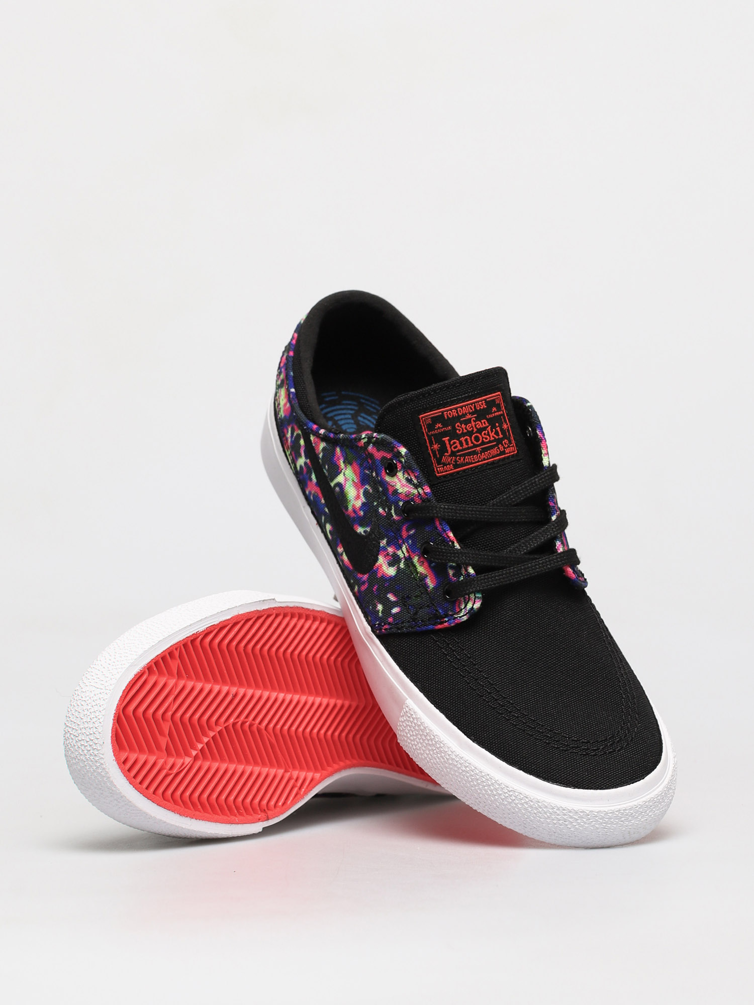 Buty Nike SB Zoom Janoski Cnvs Rm Prm (black/black black laser crimson)