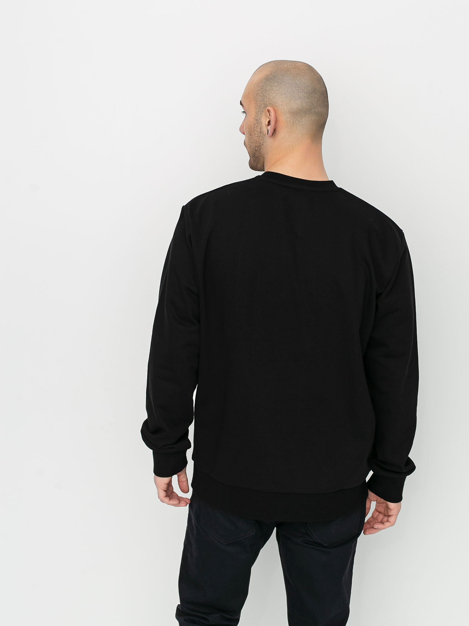 Bluza Carhartt WIP Script Embroidery (black/white)