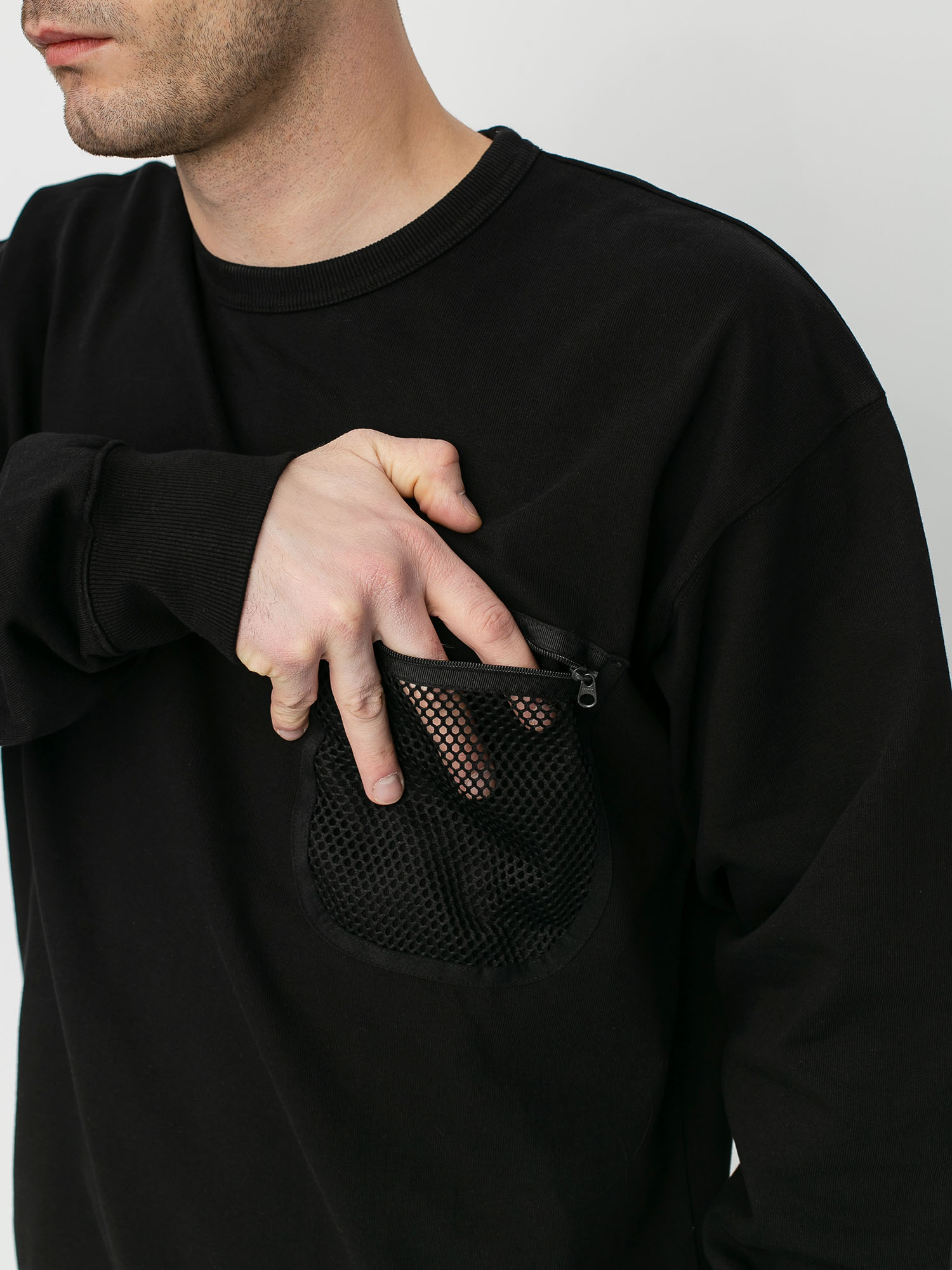 Bluza Carhartt WIP Military Mesh Pocket (black)