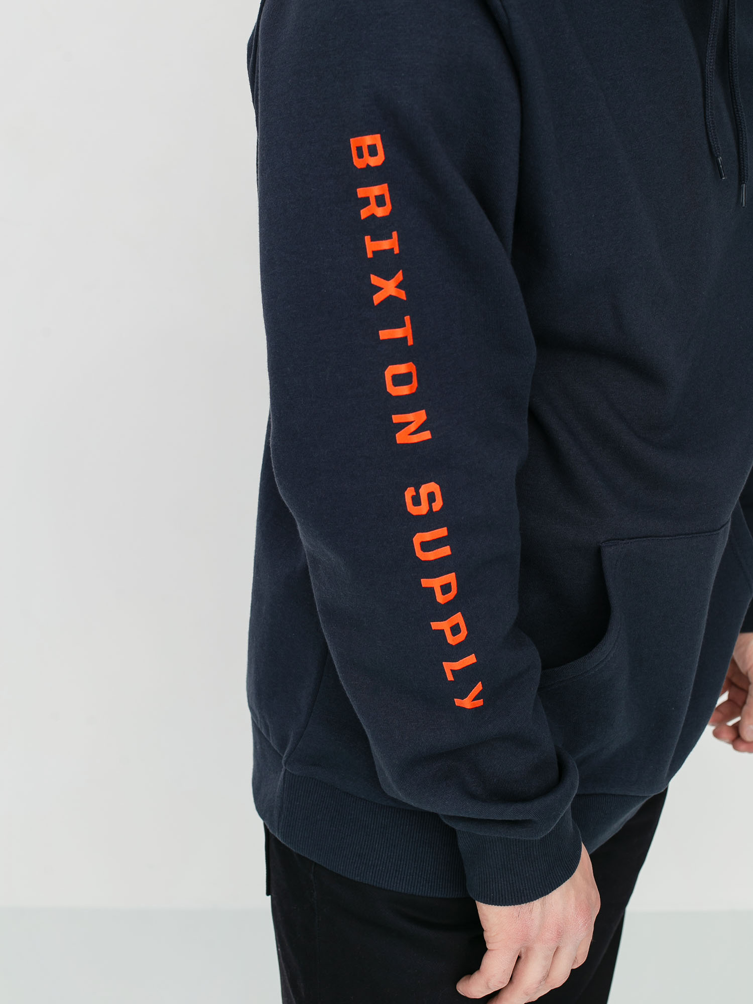 Bluza z kapturem Brixton Oath VI HD (washed navy)