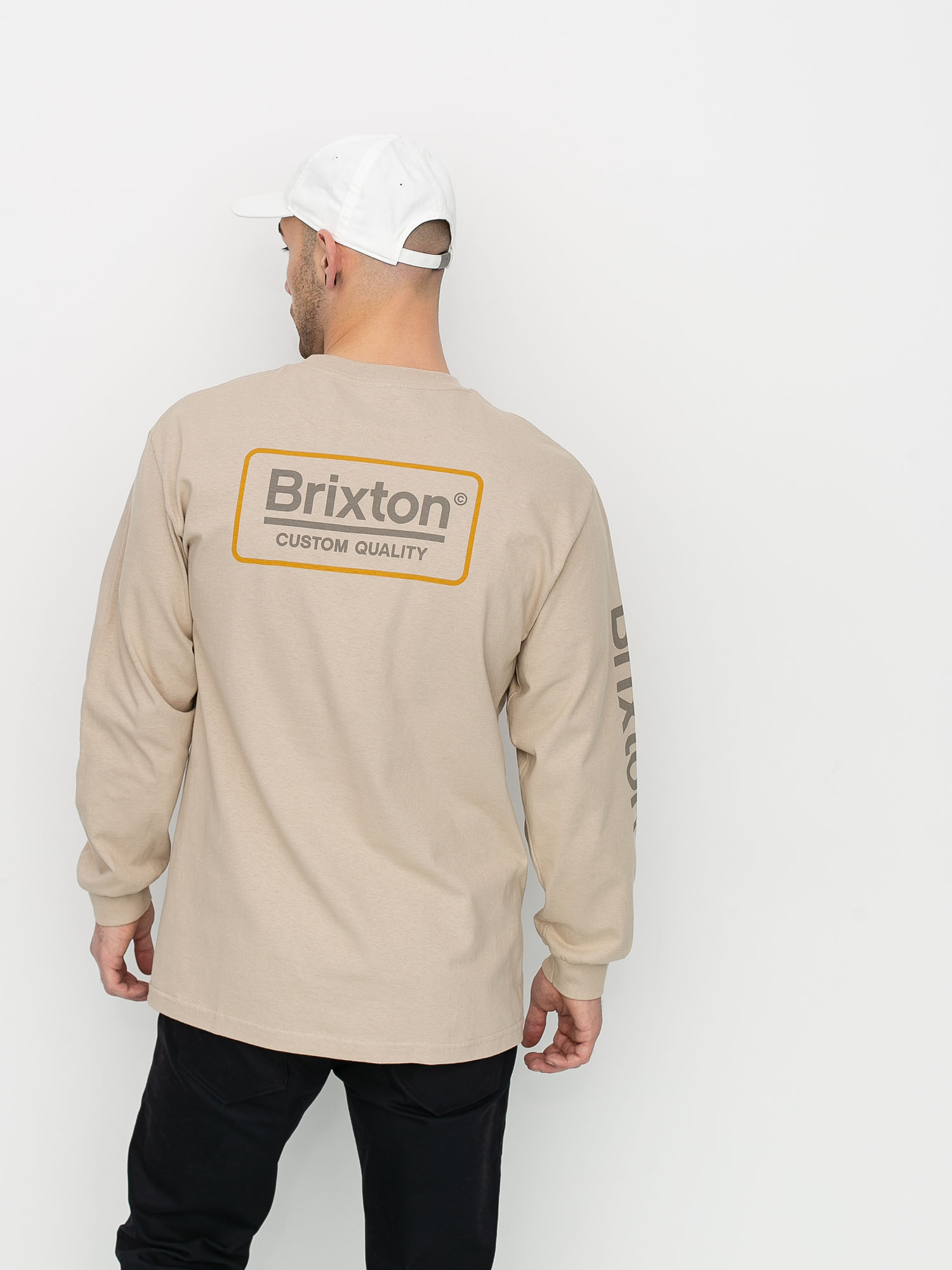 Longsleeve Brixton Palmer II Stt (sand)