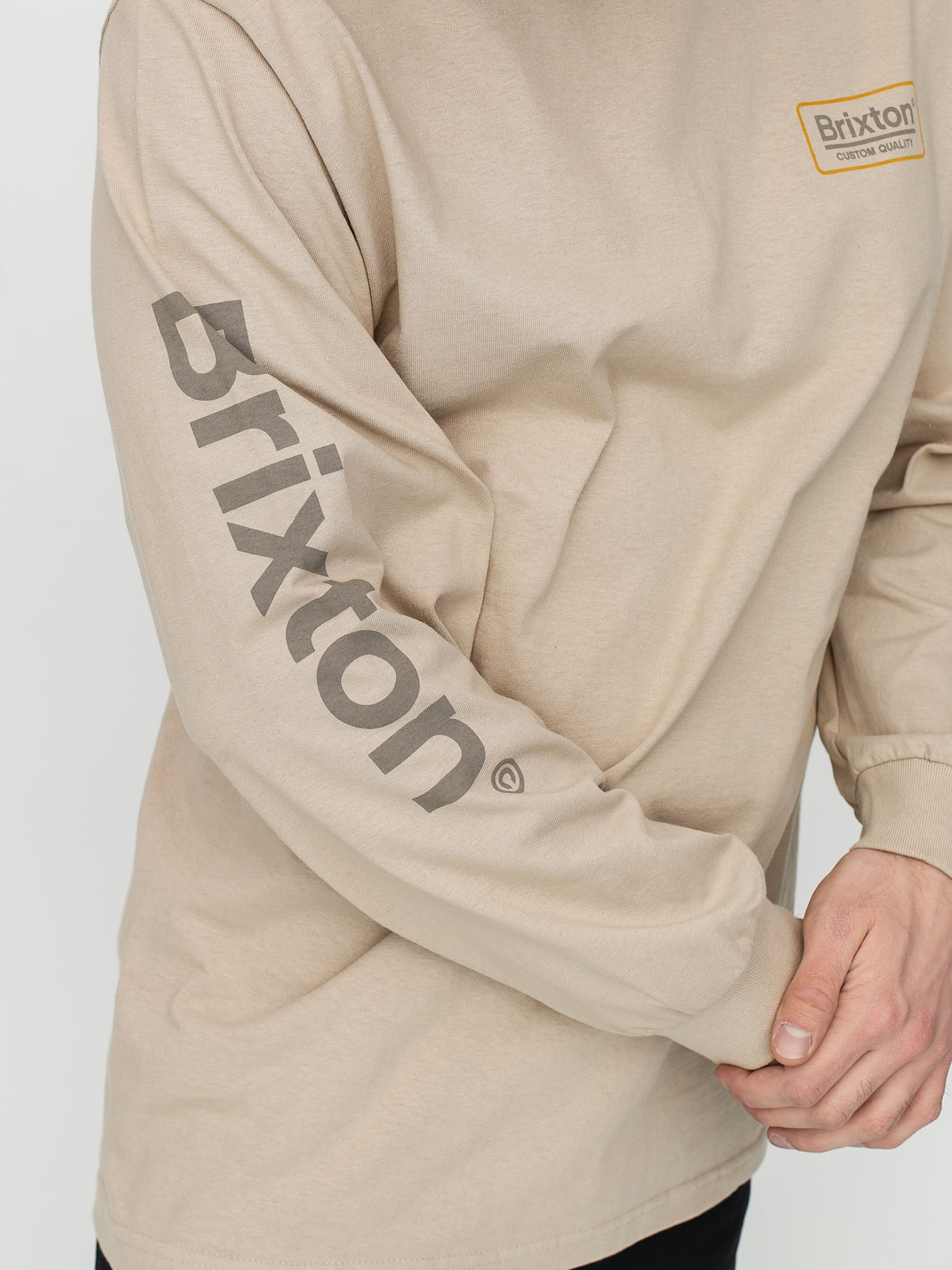 Longsleeve Brixton Palmer II Stt (sand)