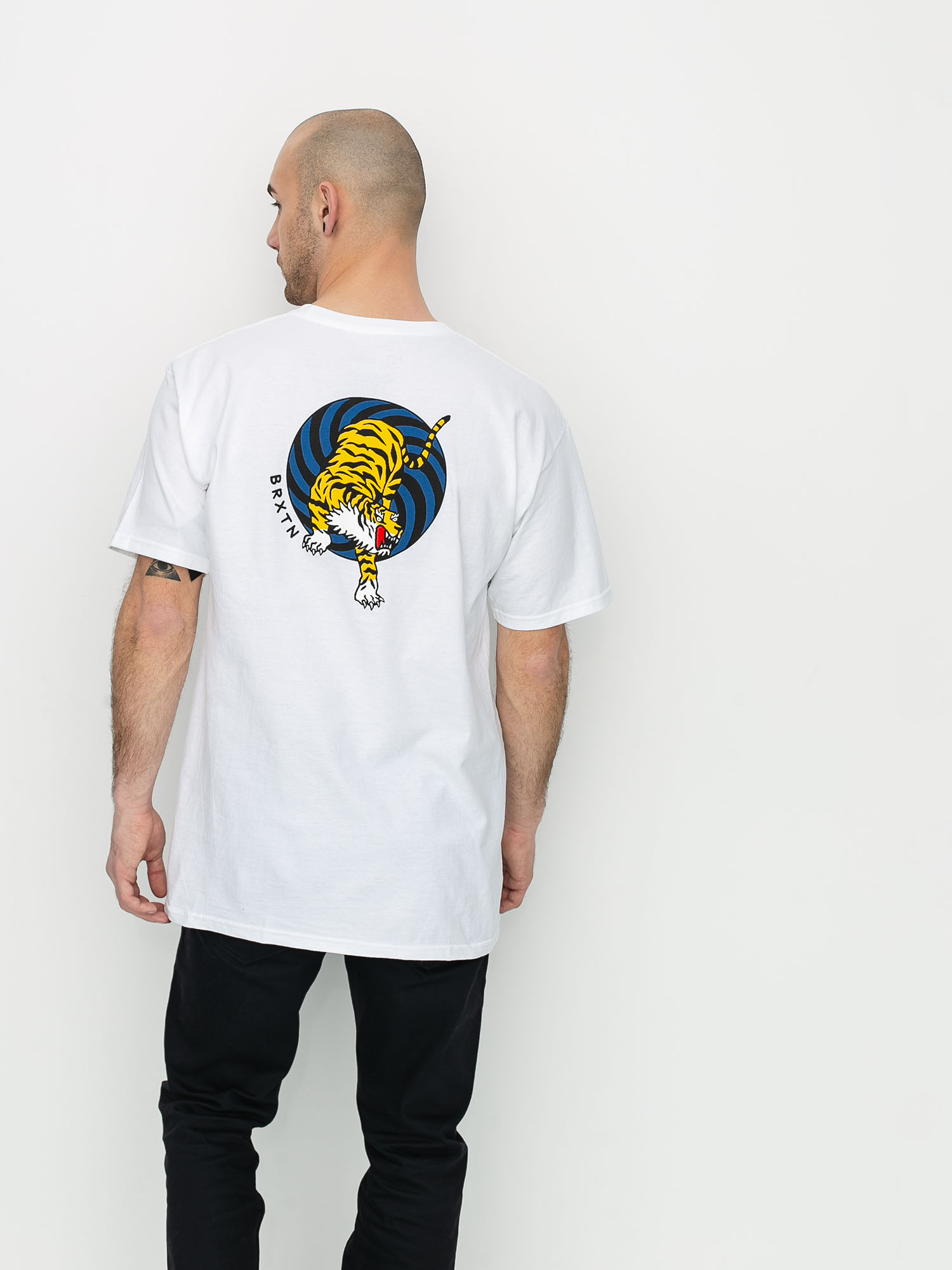 T-shirt Brixton Bandit Stt (white)