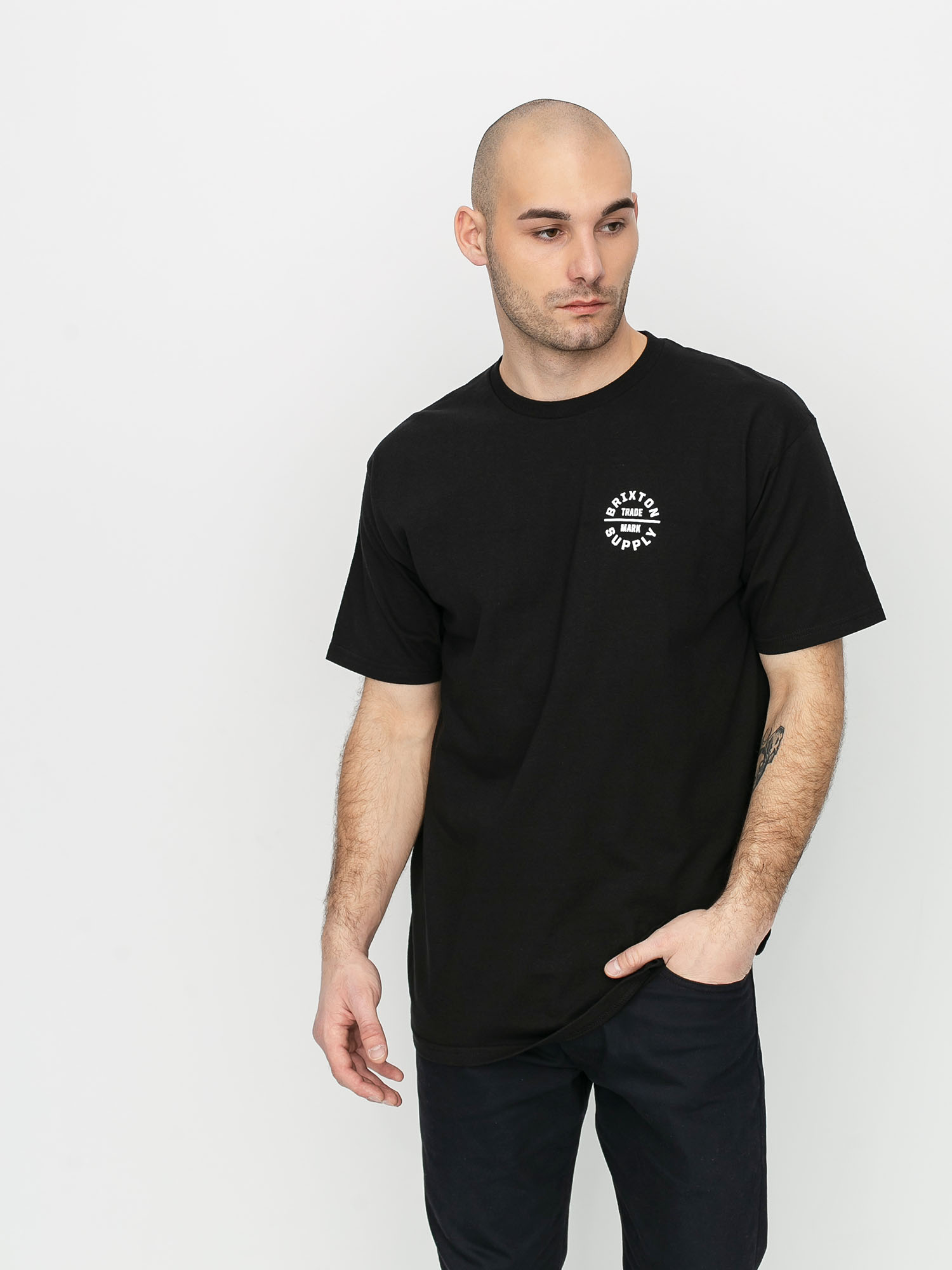 T-shirt Brixton Oath V Stt (black)