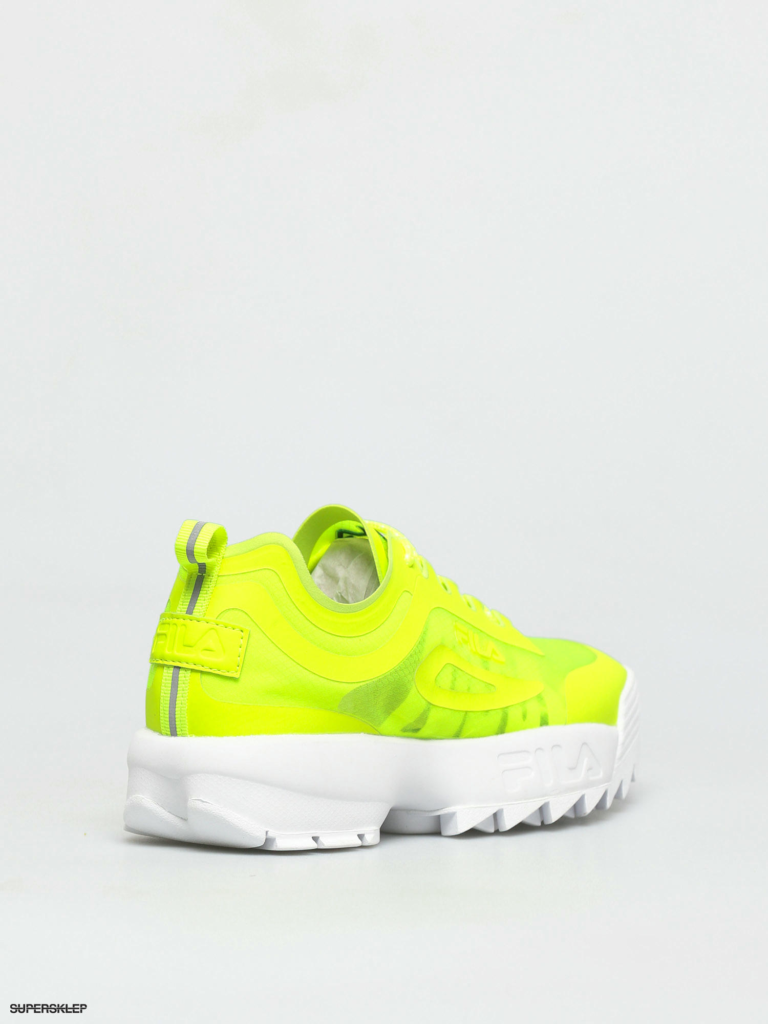 neon green filas