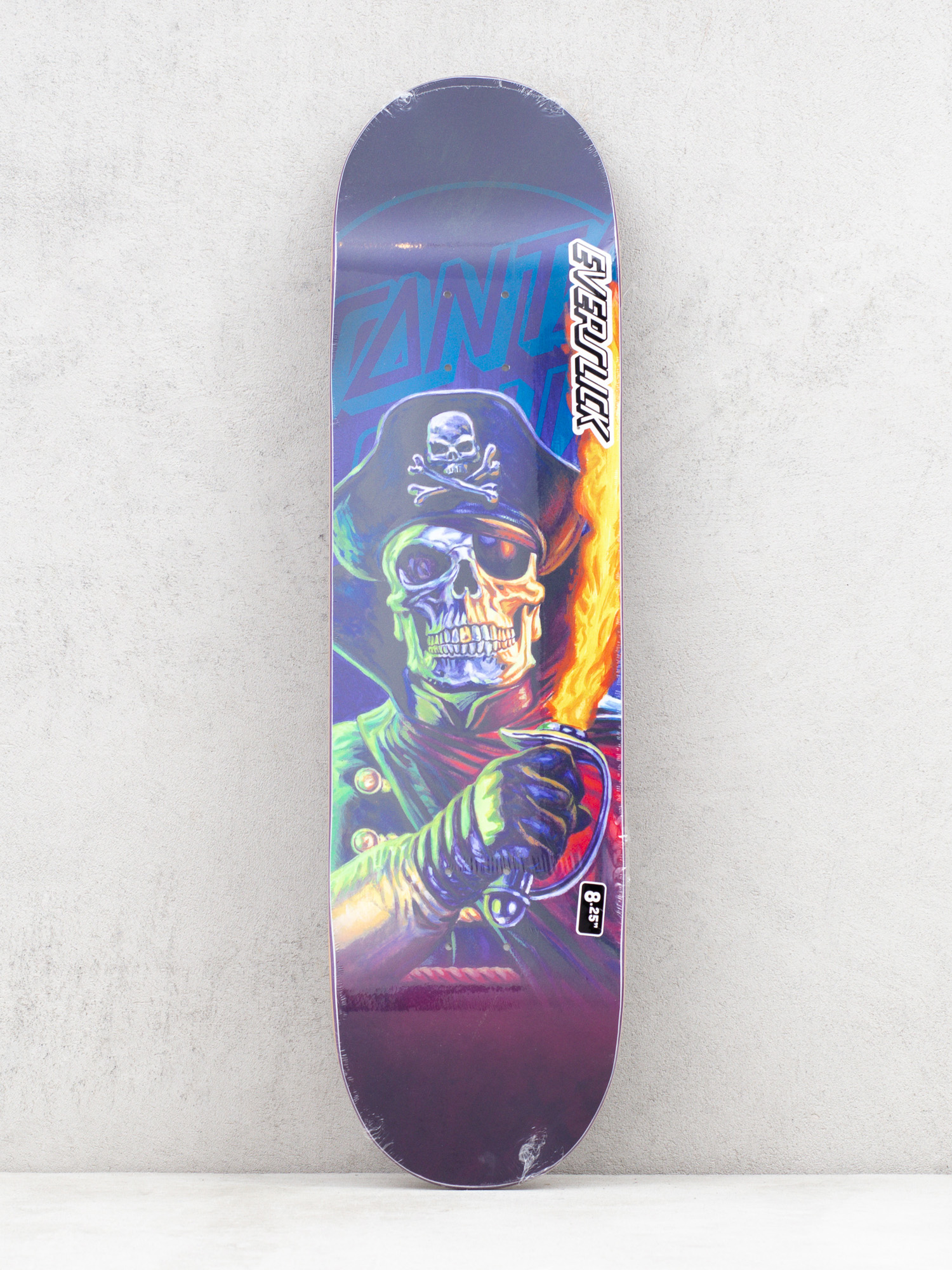 Deck Santa Cruz The Worst Captain Deadstar Everslick (blue/purple)