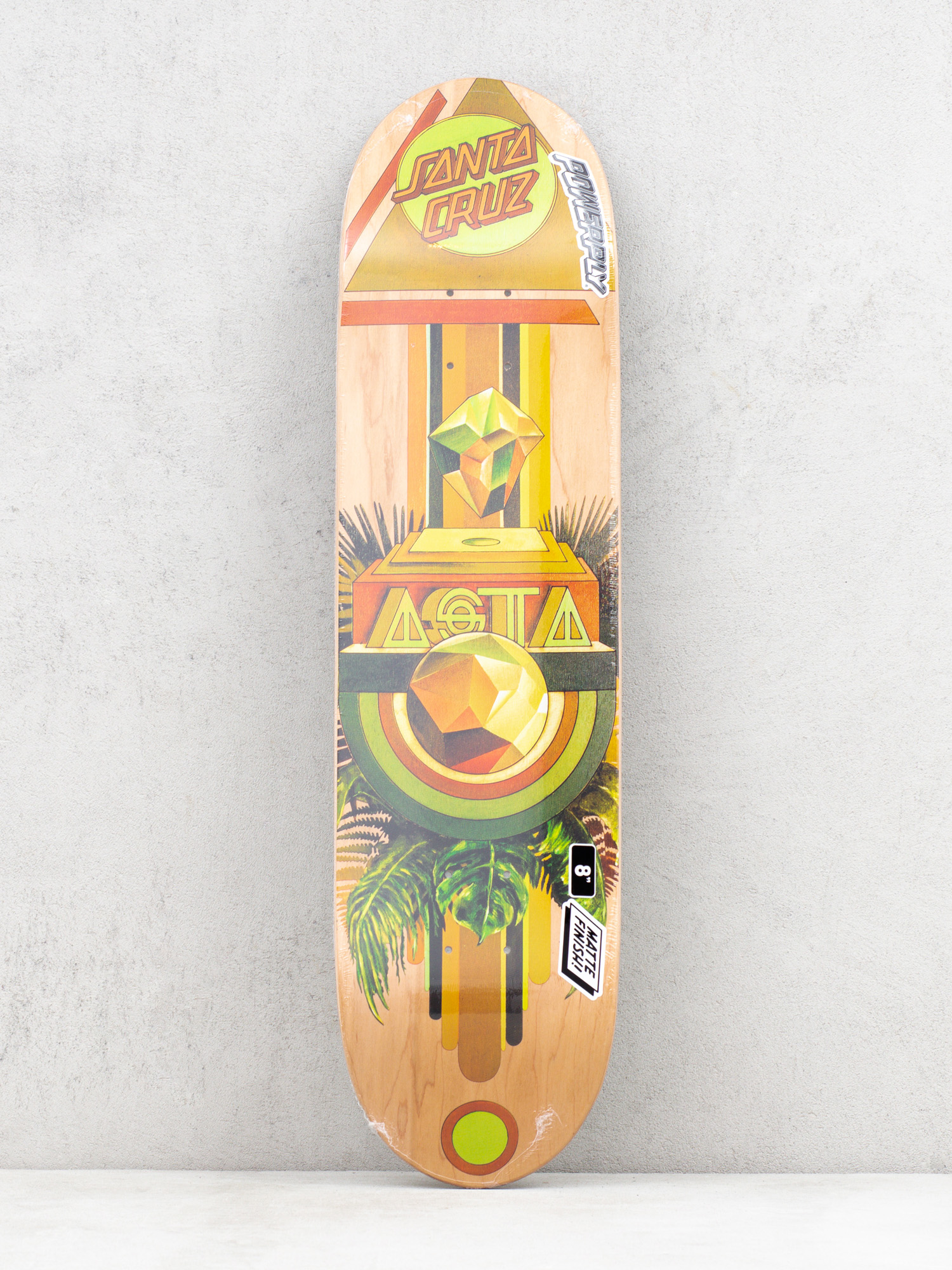 Deck Santa Cruz Asta Paragon (natural/green)