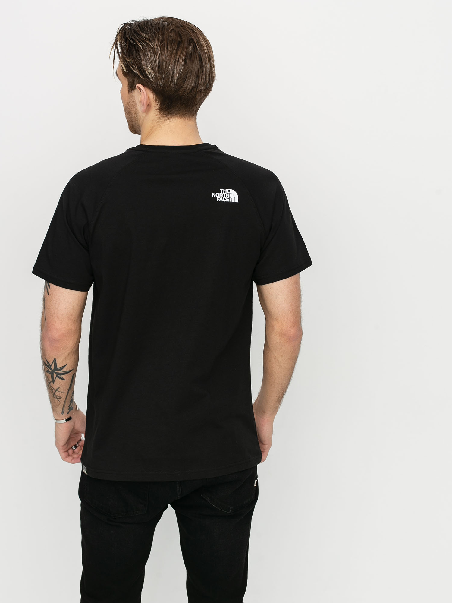 T-shirt The North Face Raglan Redbox (black)