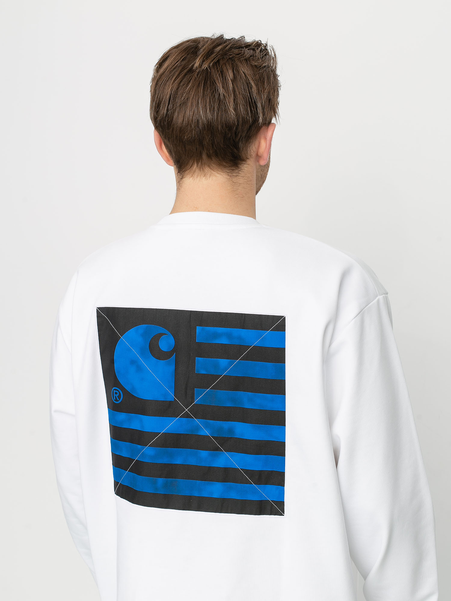 Bluza Carhartt WIP State Chromo (white)