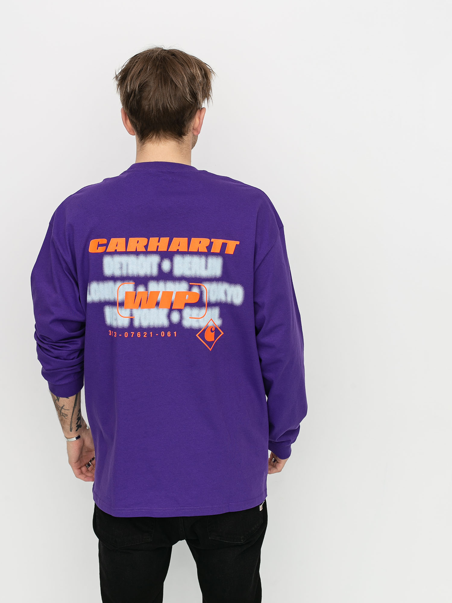 Longsleeve Carhartt WIP Inter (snape purple)
