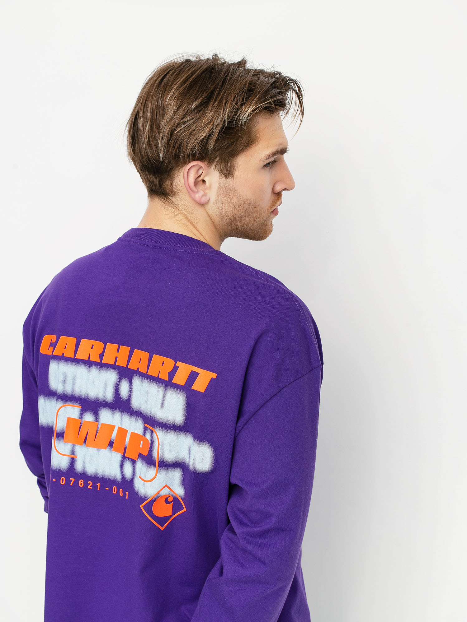 Longsleeve Carhartt WIP Inter (snape purple)