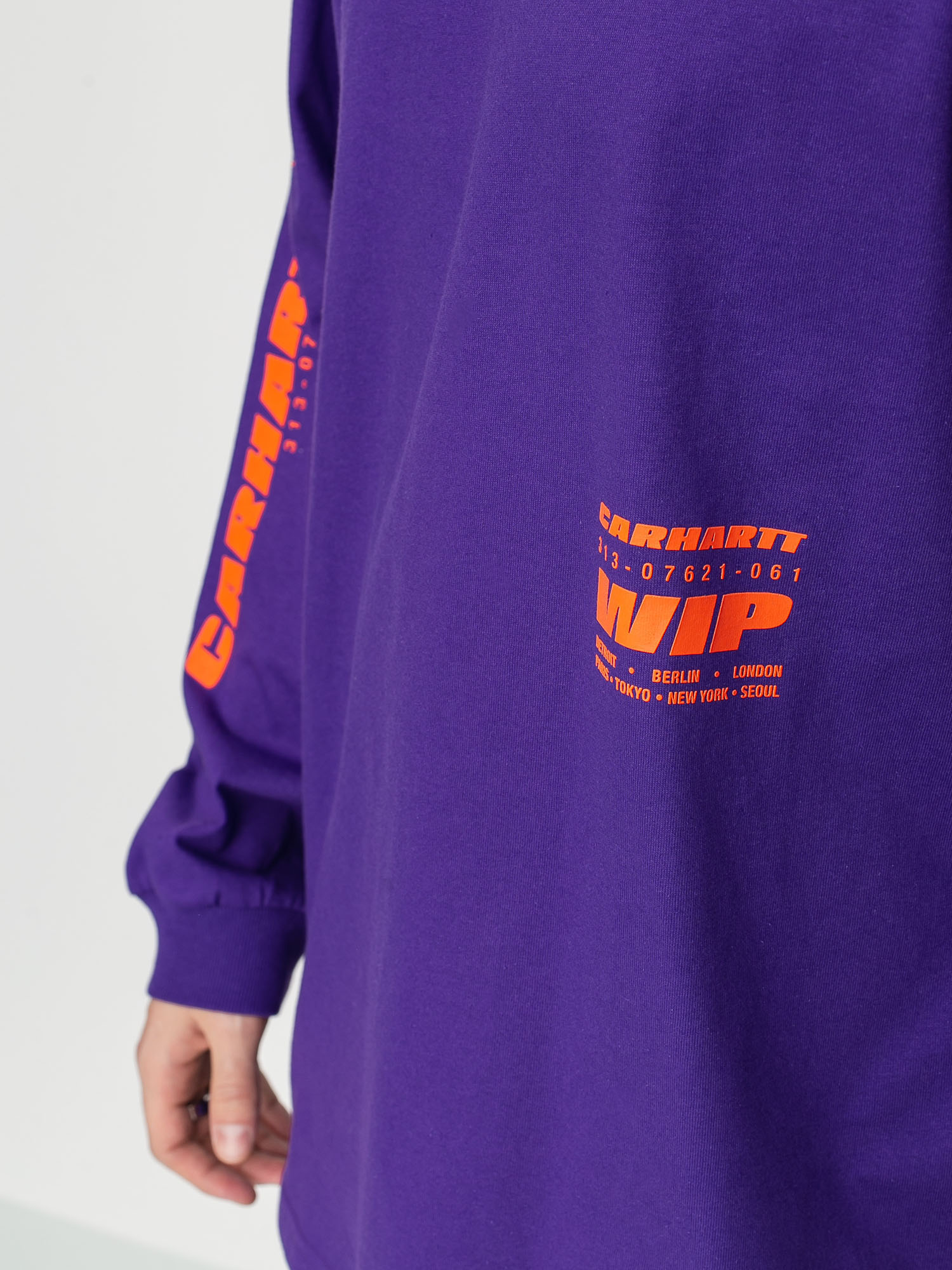 Longsleeve Carhartt WIP Inter (snape purple)