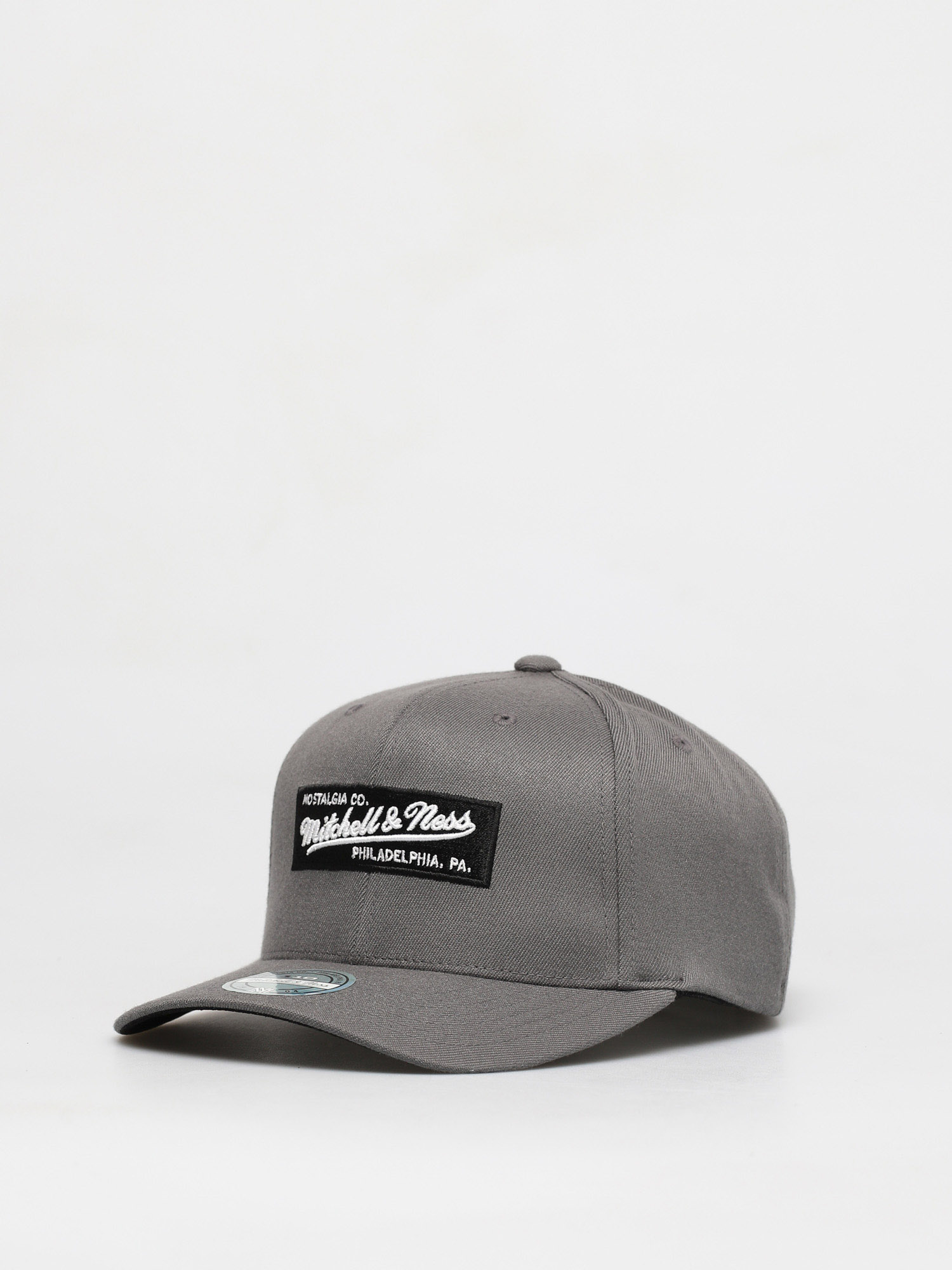 Czapka z daszkiem Mitchell & Ness Box Logo 110 6 Panel ZD (charcoal)