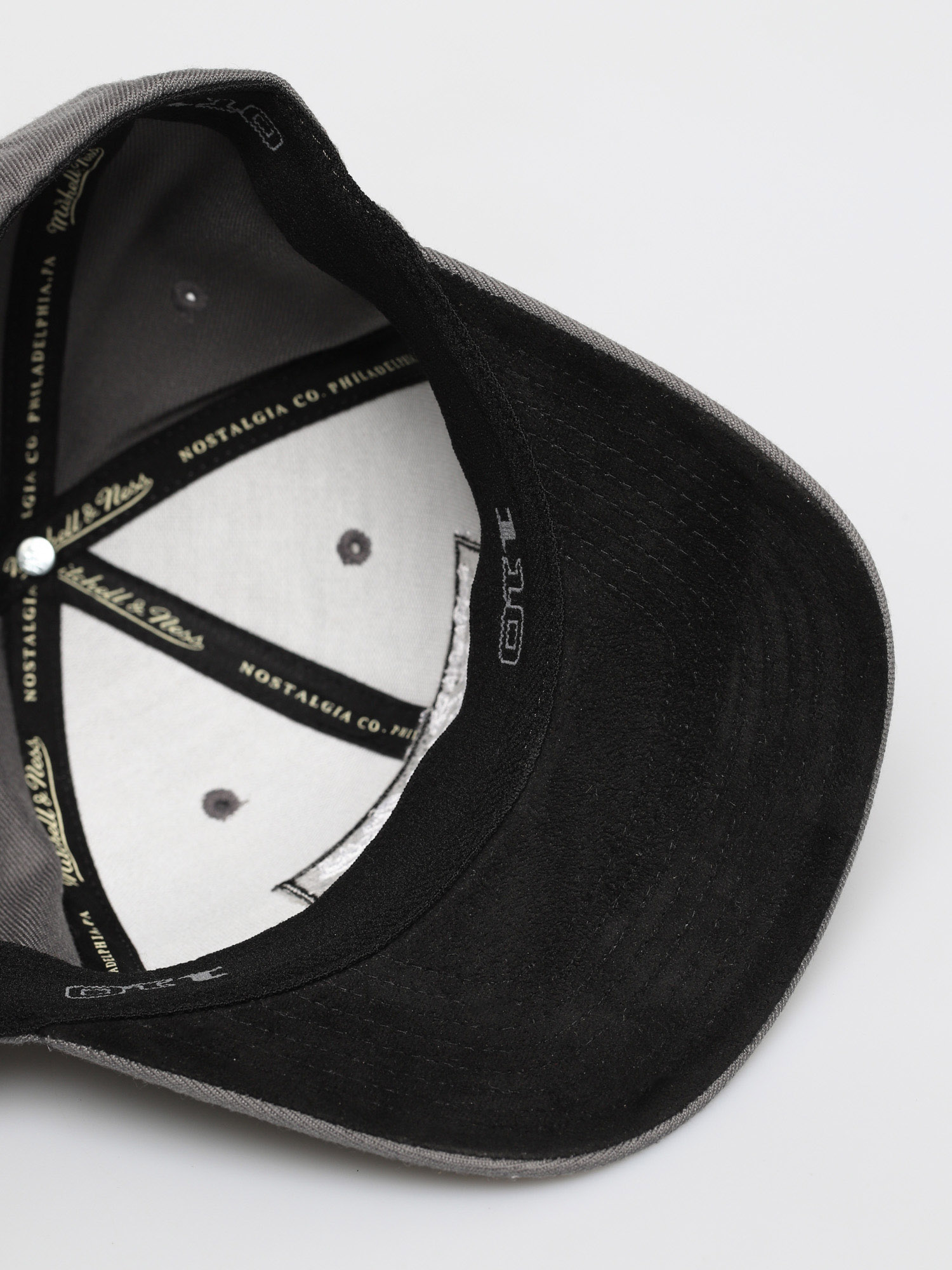 Czapka z daszkiem Mitchell & Ness Box Logo 110 6 Panel ZD (charcoal)