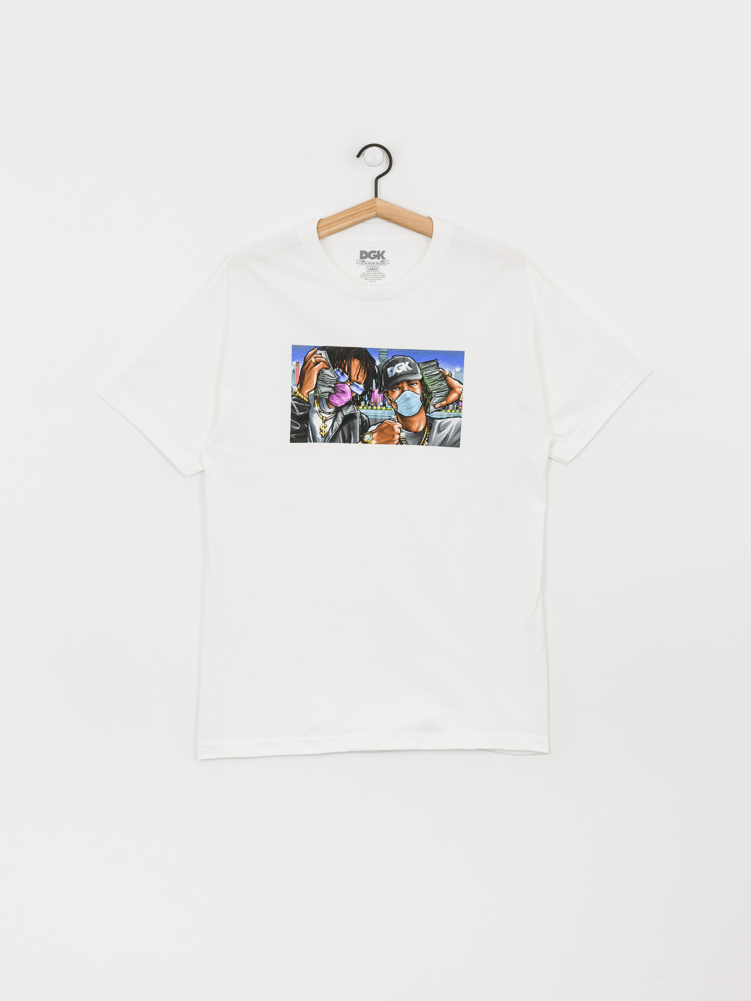 T-shirt DGK Hello (white)