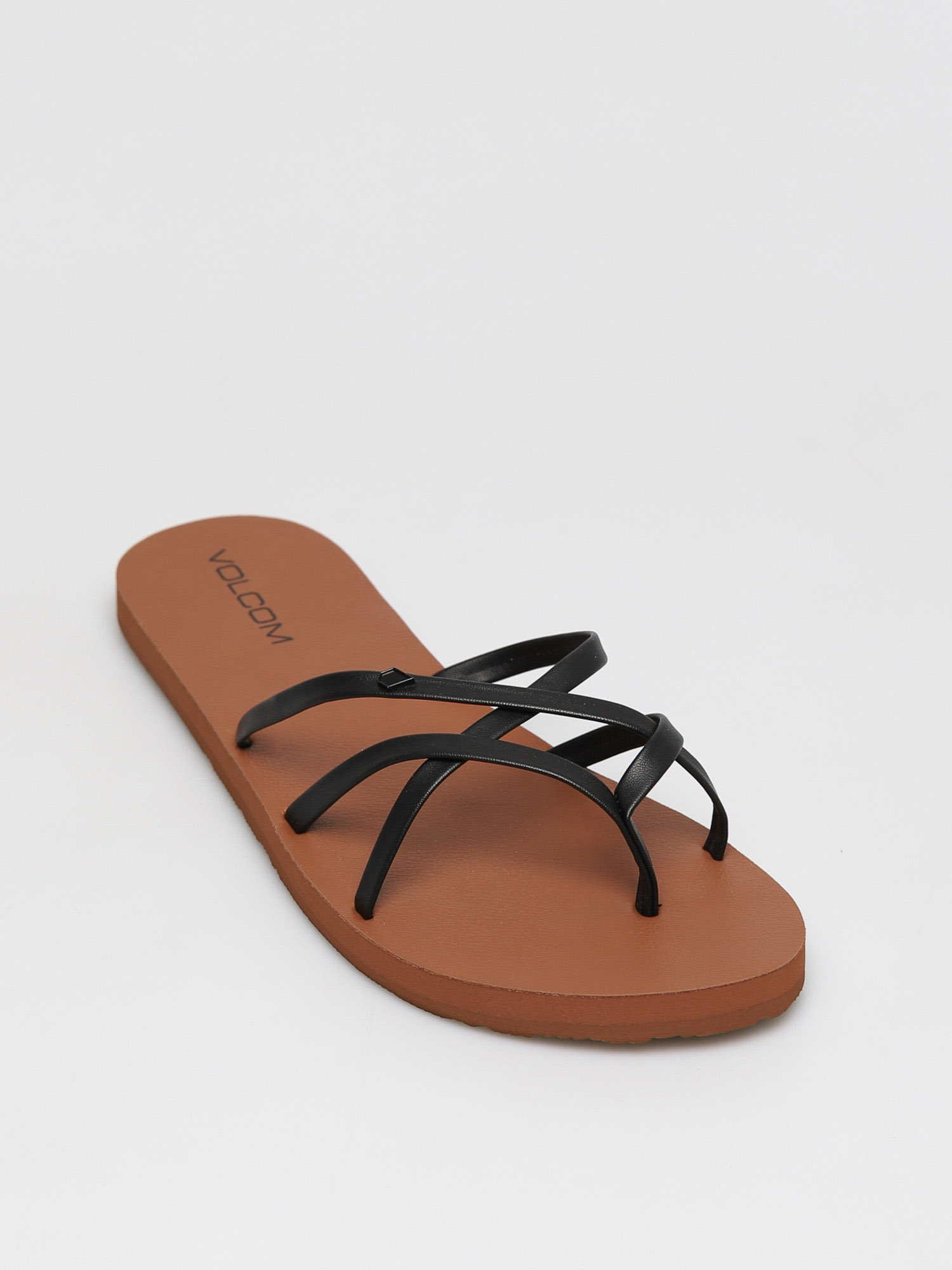 Klapki Volcom New School II Wmn (black)