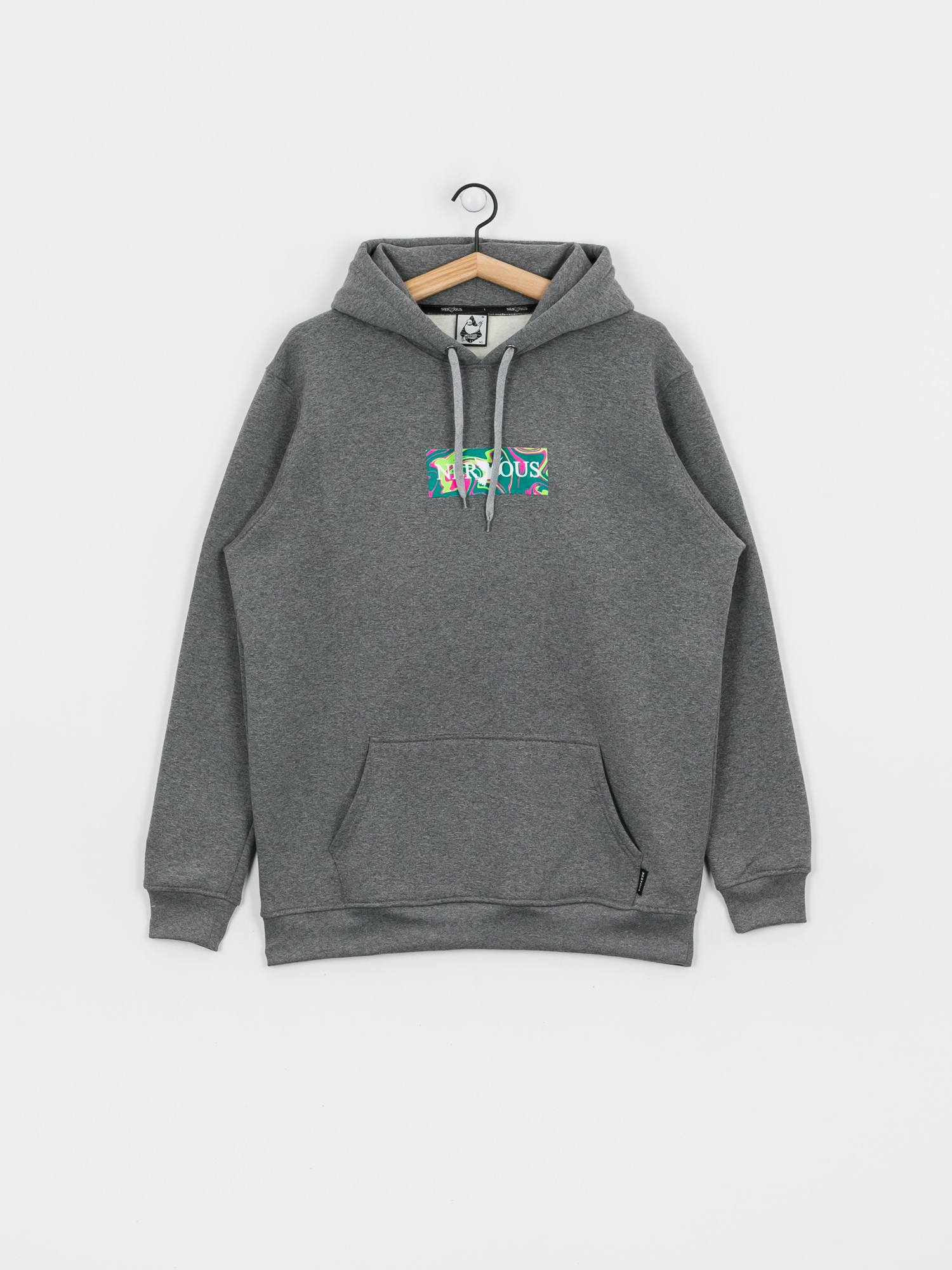 Bluza z kapturem Nervous Acid Box HD (grey)