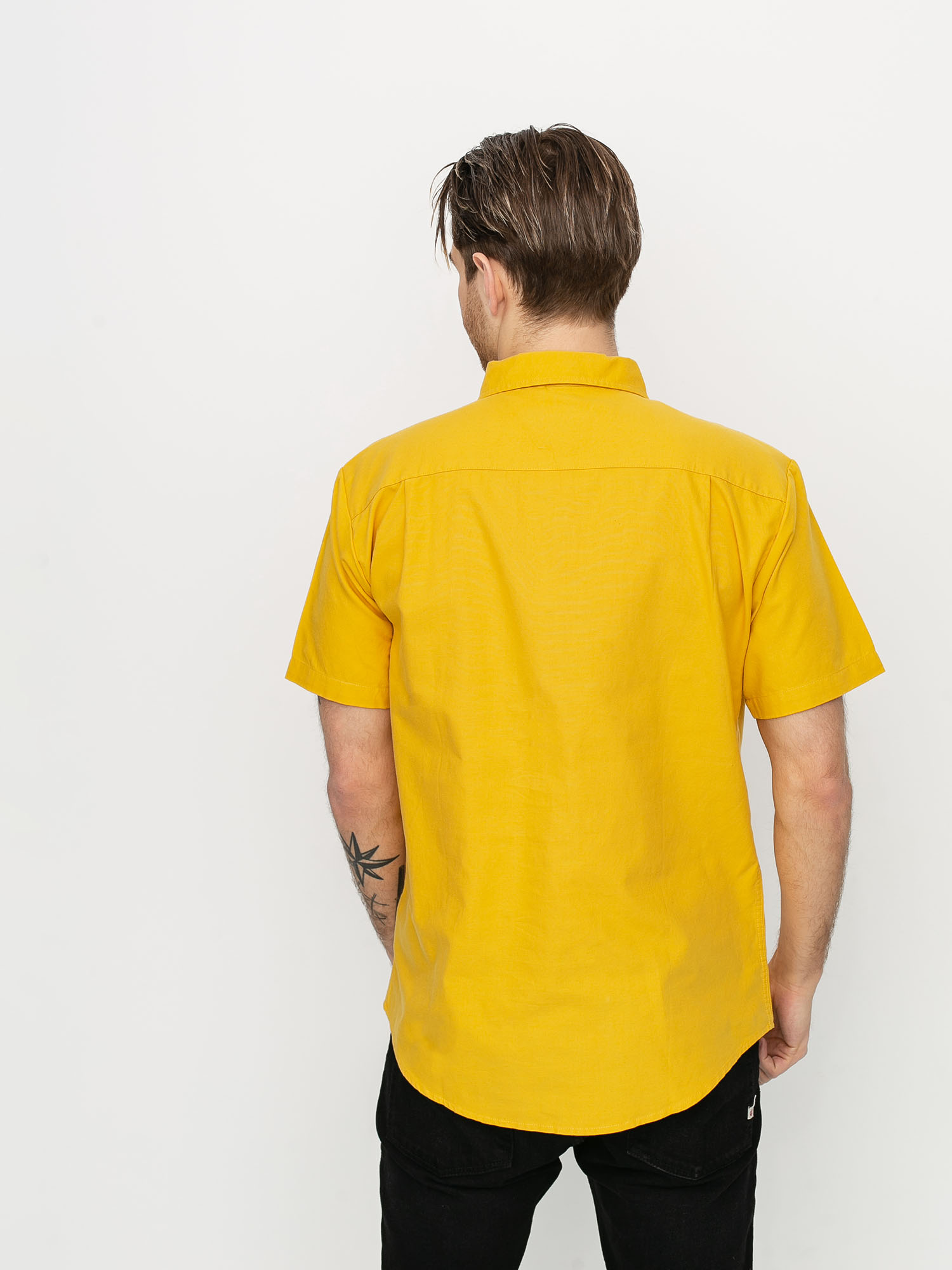 Koszula Brixton Charter Oxford Wvn (sunset yellow)
