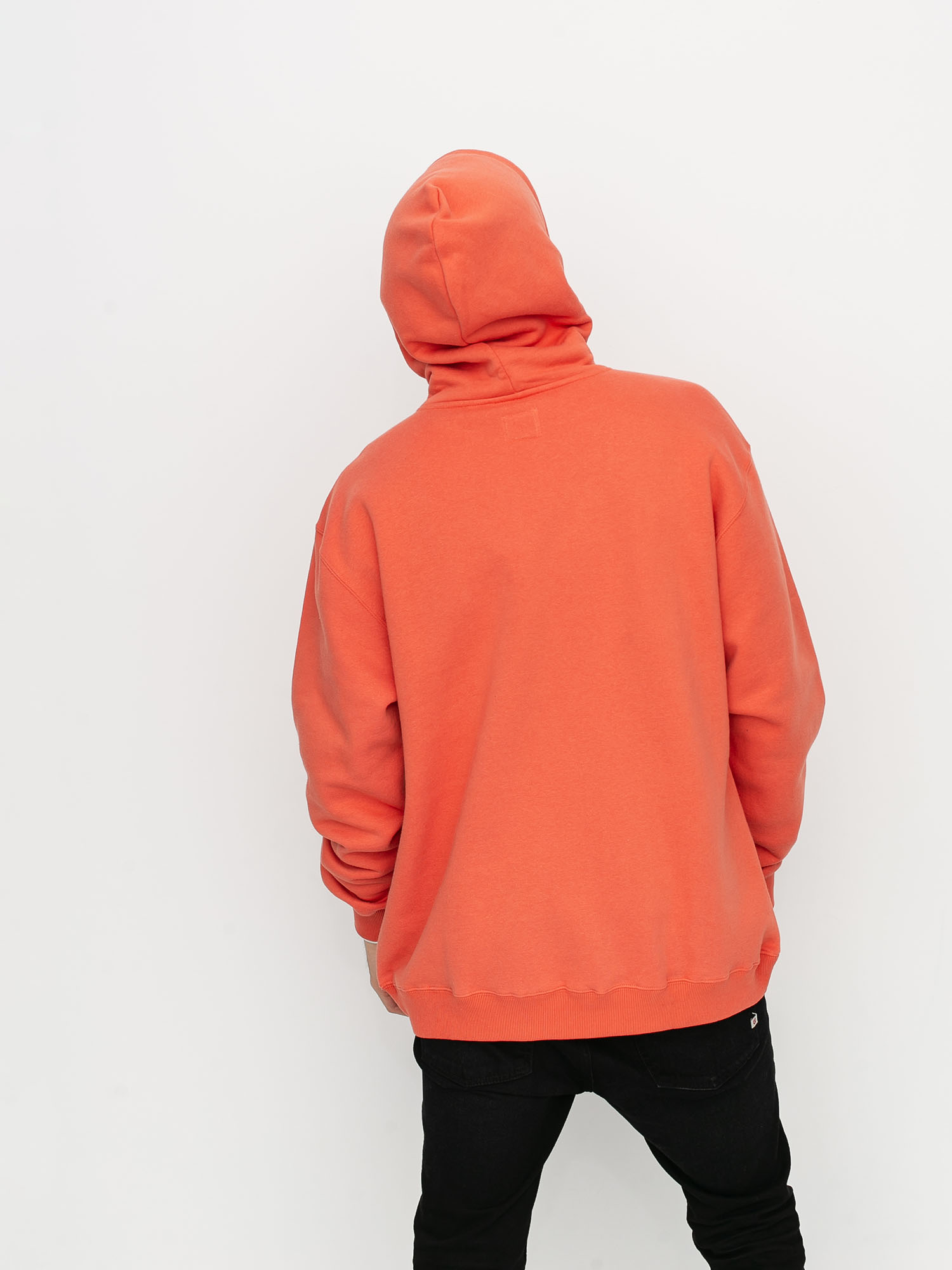 Bluza z kapturem Brixton Crowd HD (coral)