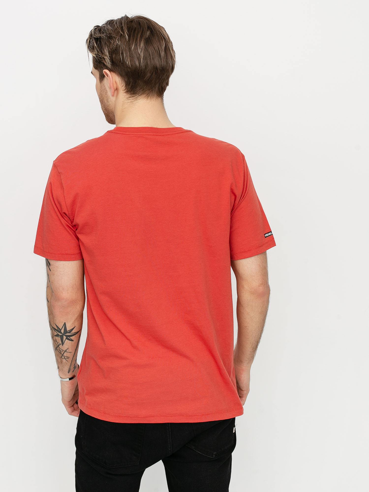 T-shirt Brixton Crowd Art (coral)