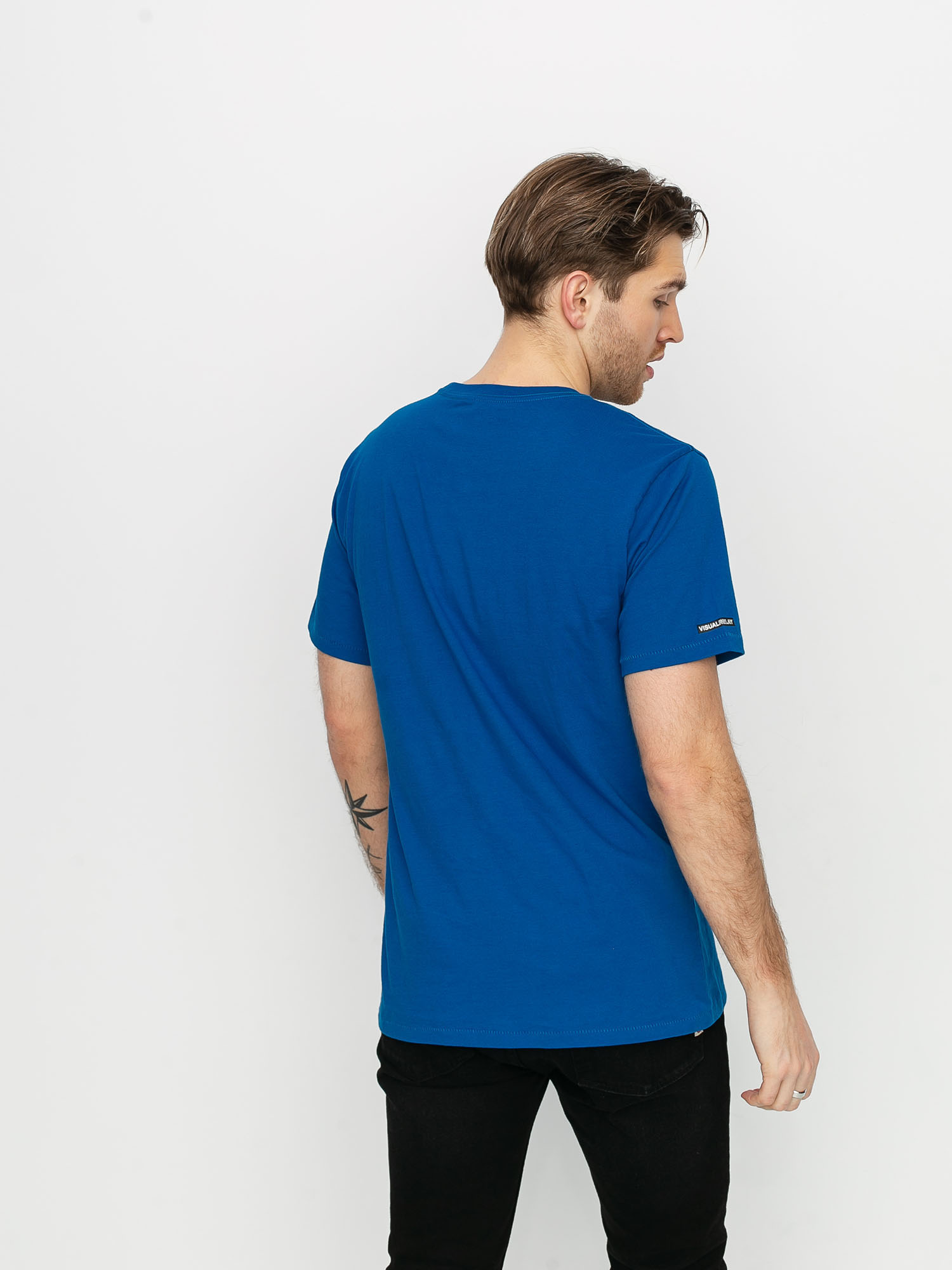 T-shirt Brixton Crowd Art (royal)