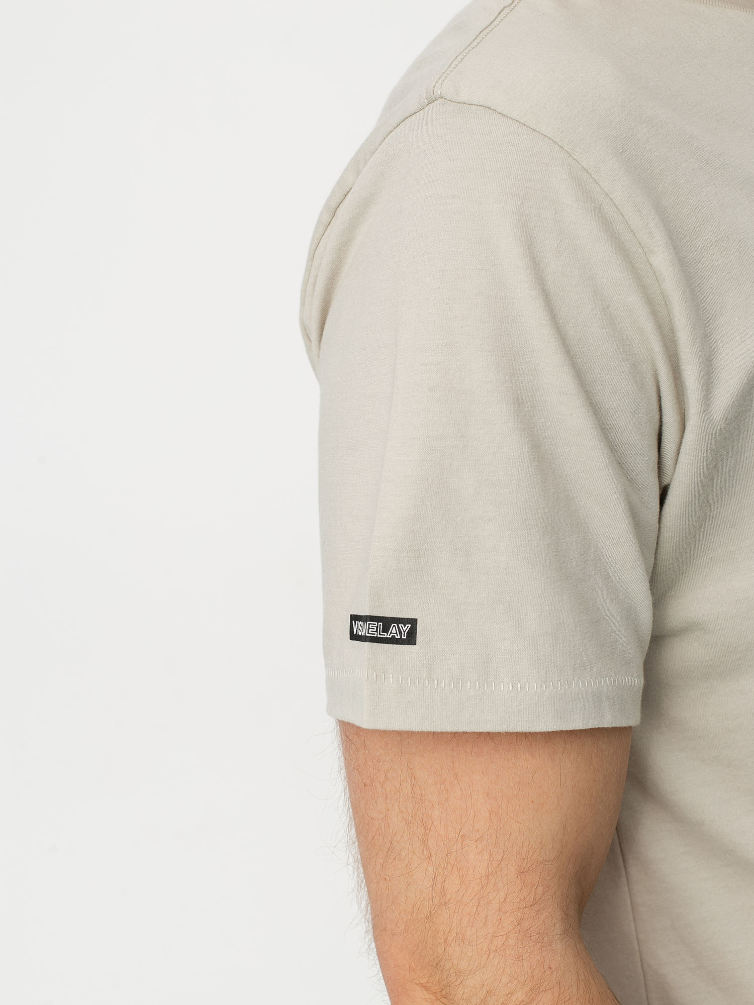 T-shirt Brixton Crowd Art (stone)