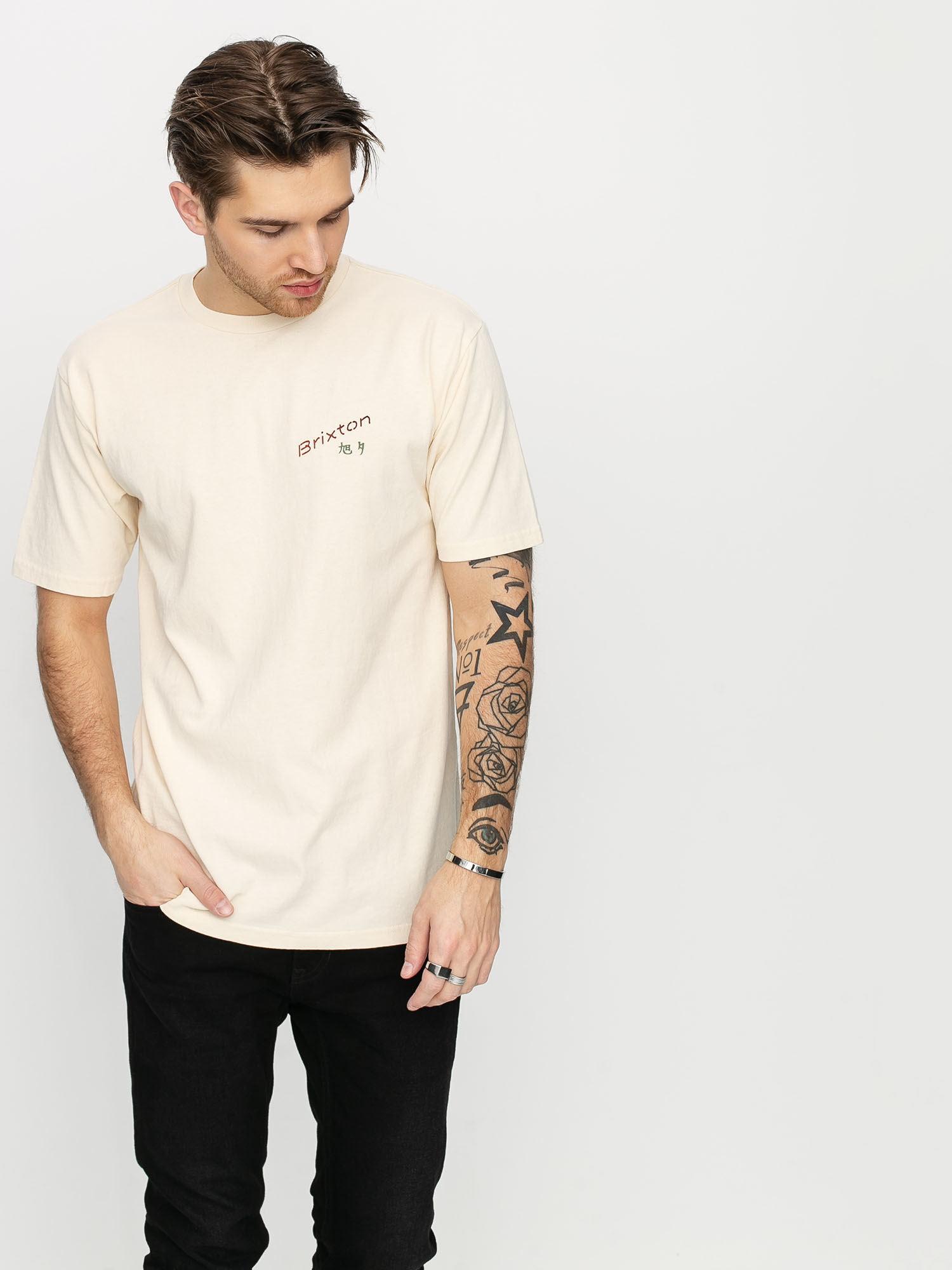 T-shirt Brixton Mamba Stt (dove)