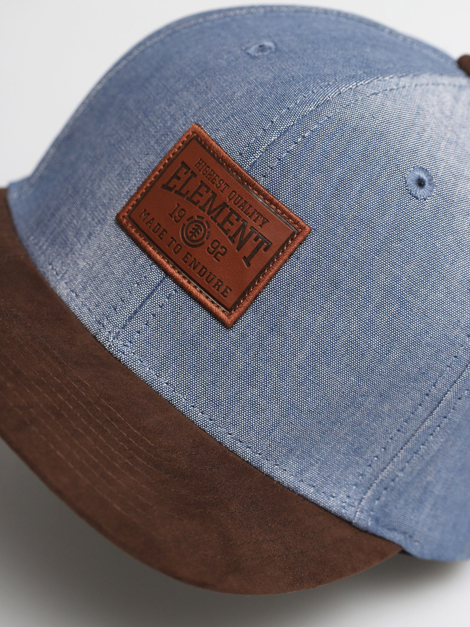 Czapka z daszkiem Element Collective ZD (blue chambray)