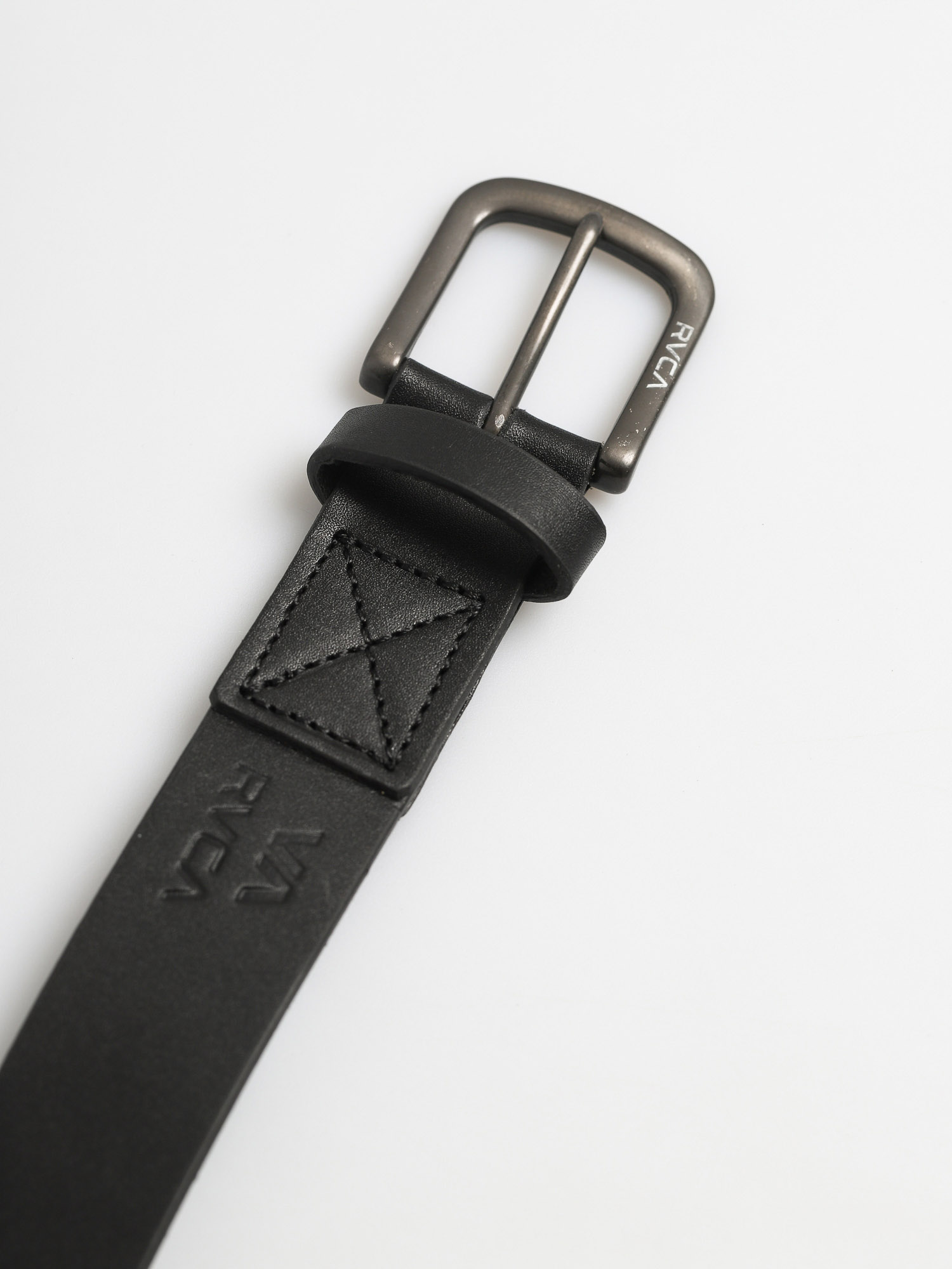 Pasek RVCA Truce Leather Belt I (black)