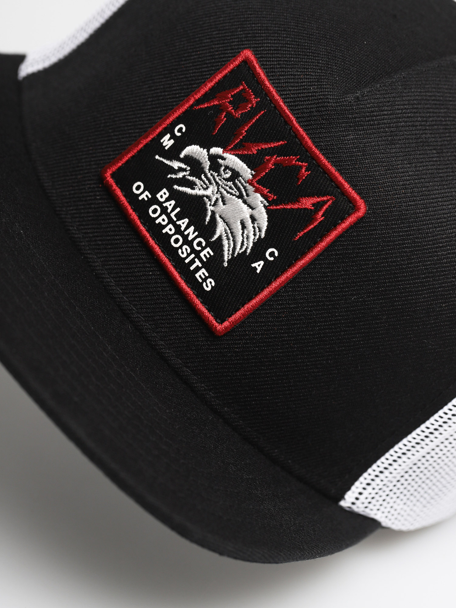 Czapka z daszkiem RVCA Strike Trucker ZD (black)