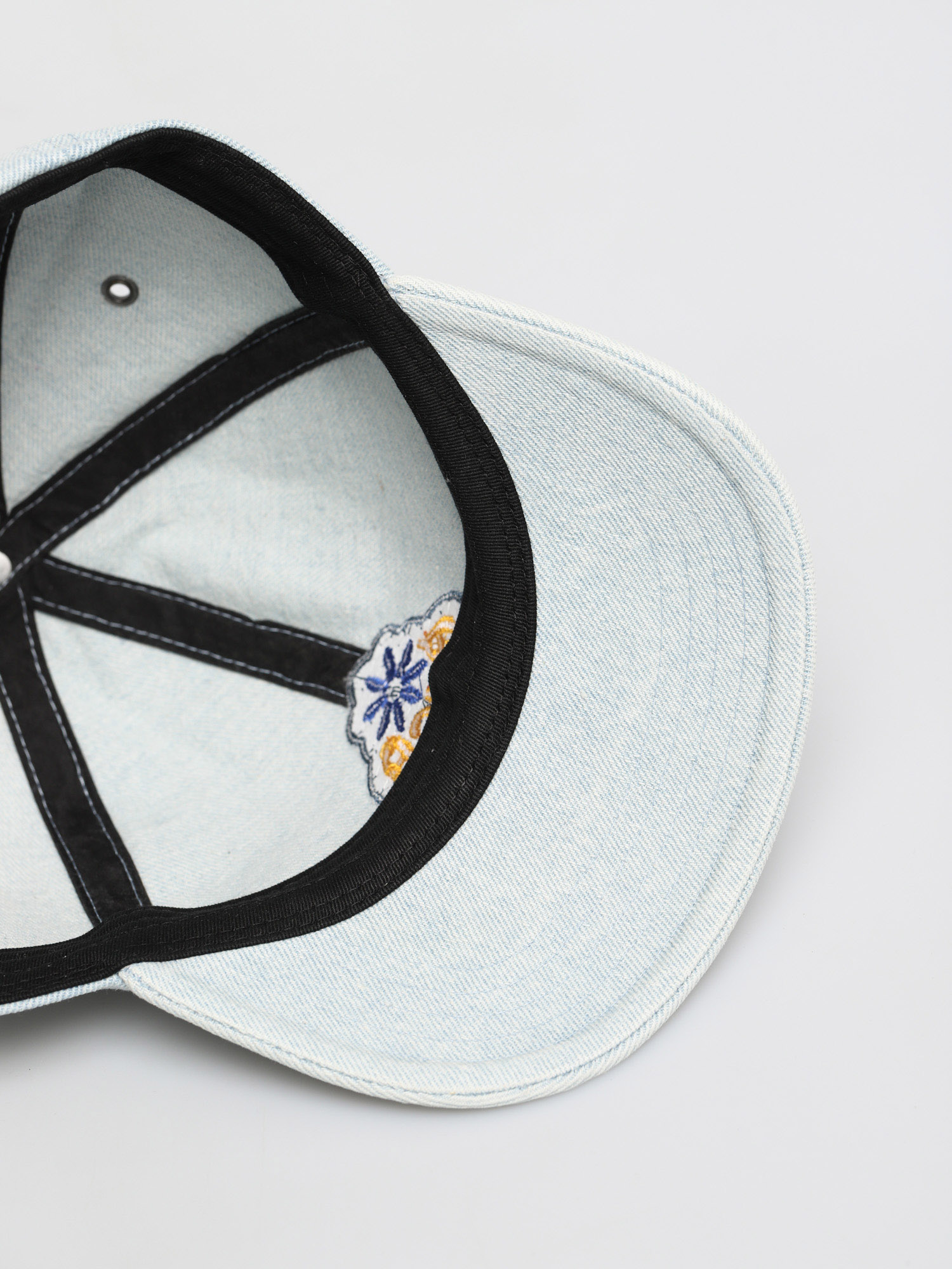 Czapka z daszkiem RVCA Staple Dad Hat (denim)