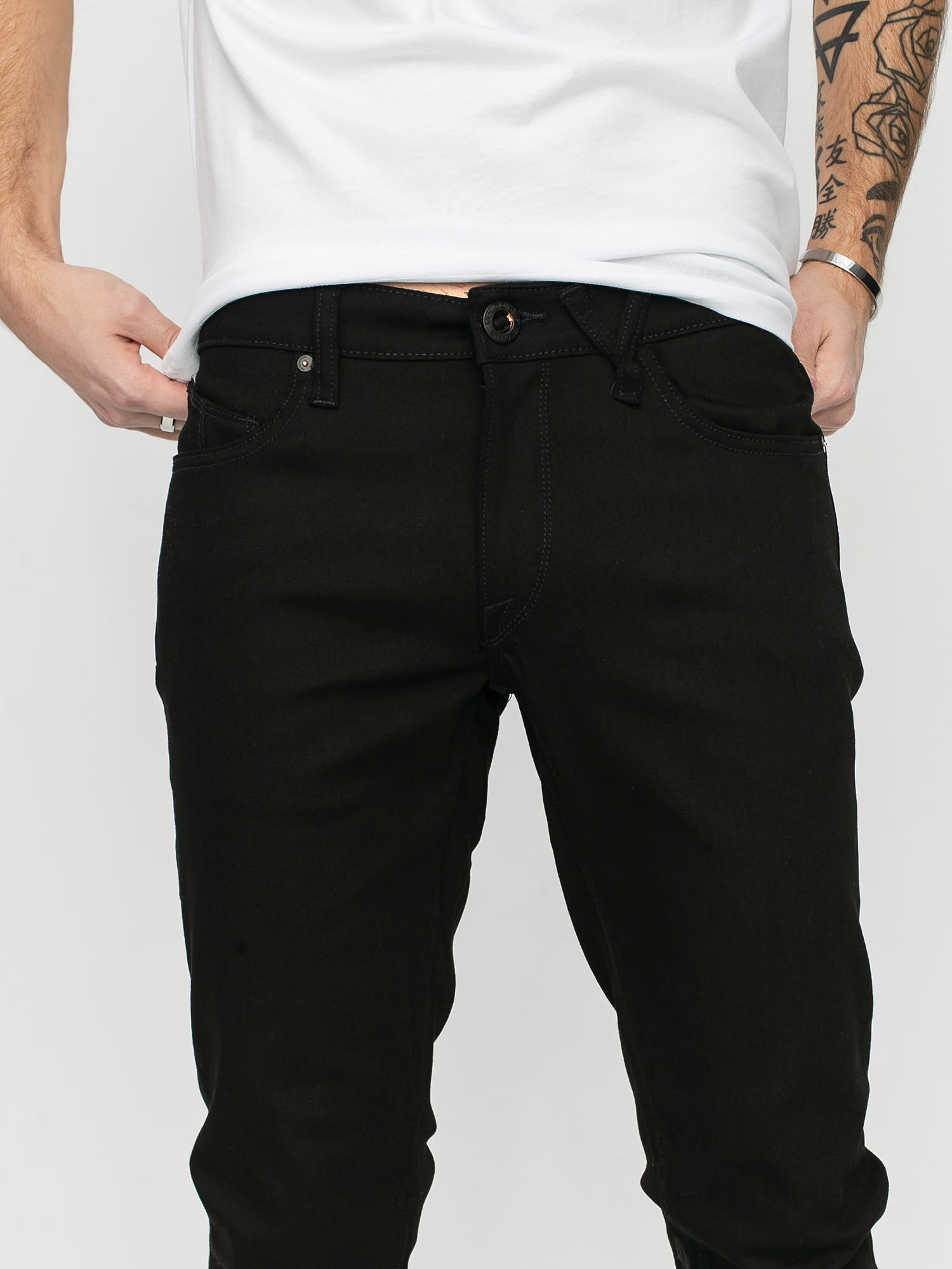 Spodnie Volcom Vorta Tapered (bkb)