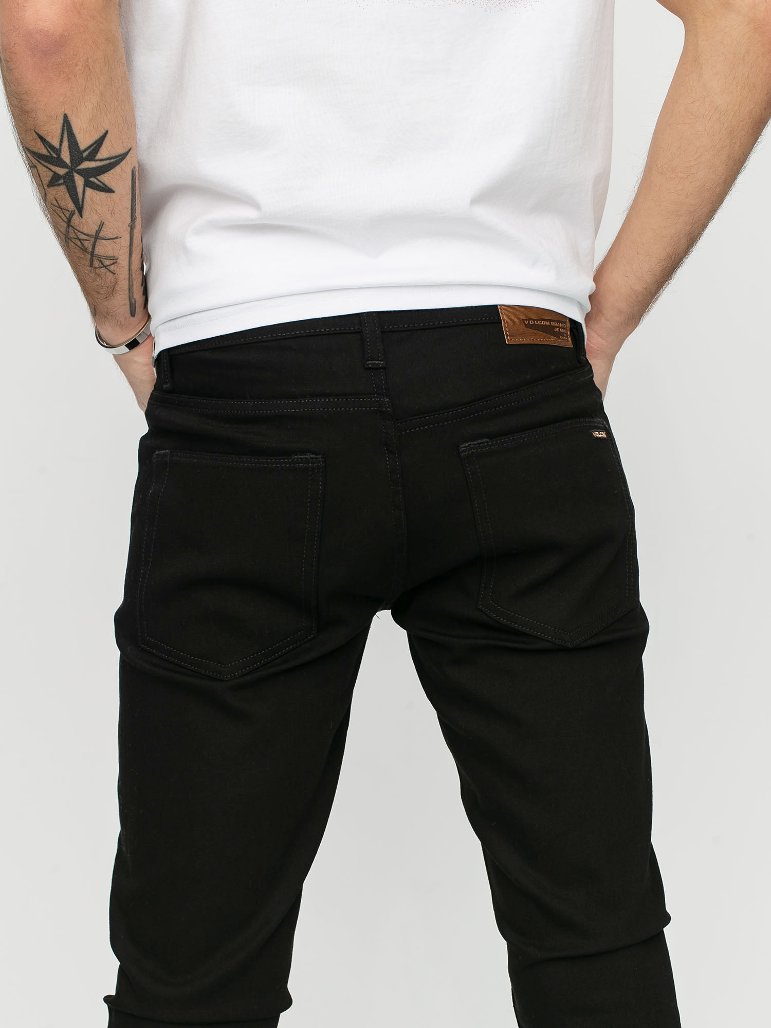 Spodnie Volcom Vorta Tapered (bkb)