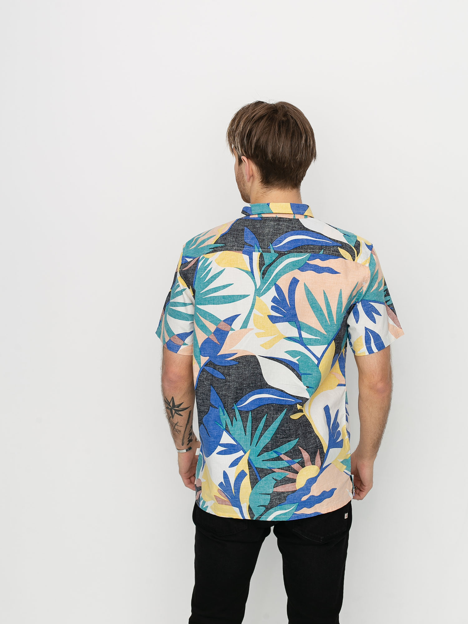 Koszula Quiksilver Tropical Flow (snow white tropical flo)