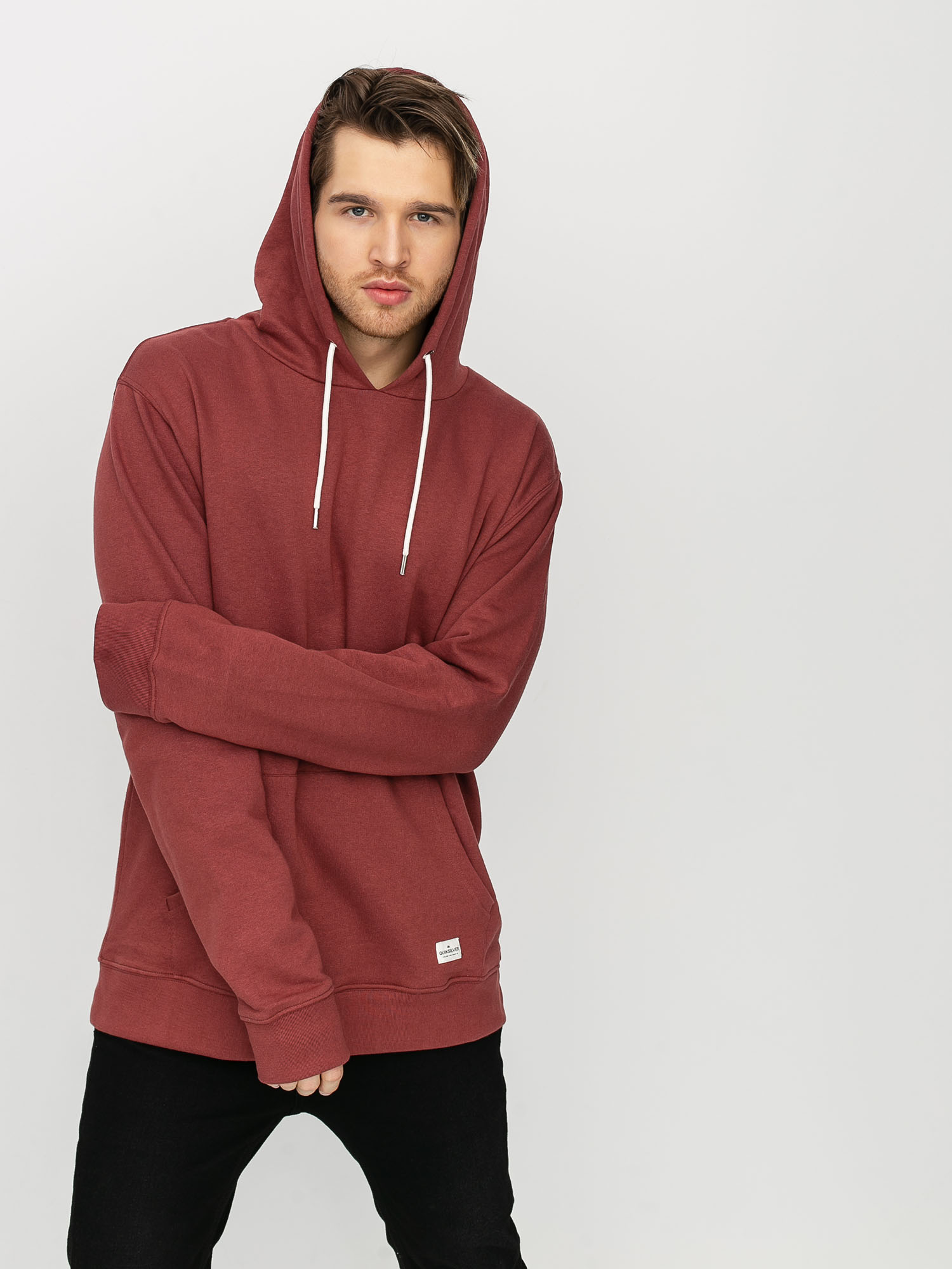 Bluza z kapturem Quiksilver Essentials Terry HD (apple butter)