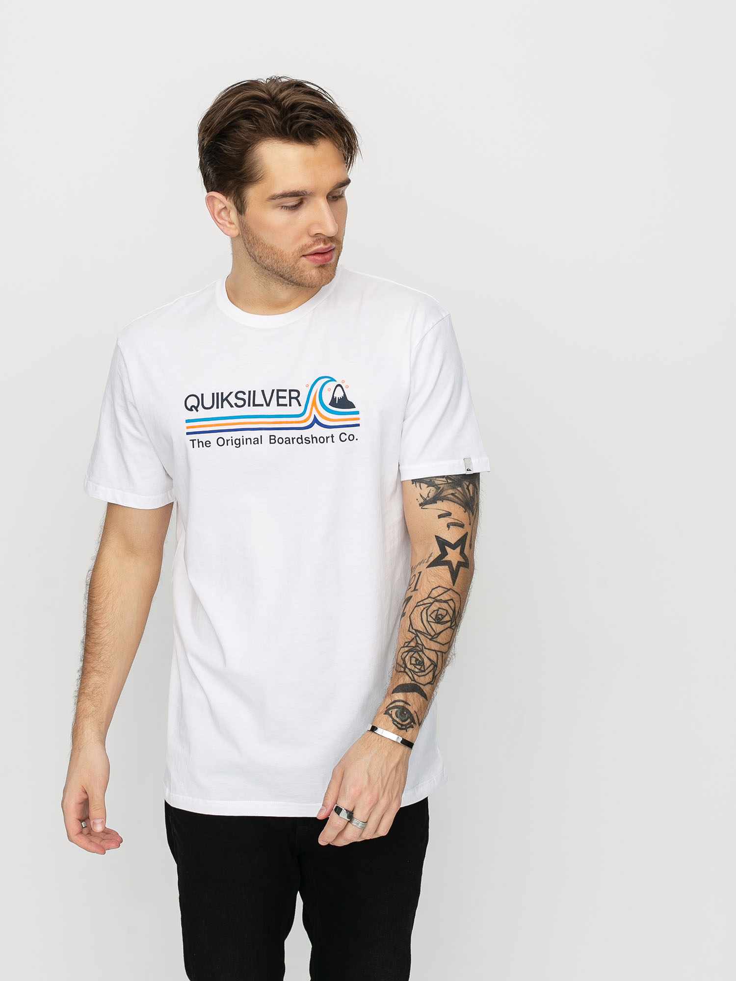 T-shirt Quiksilver Stone Cold Classic (white)