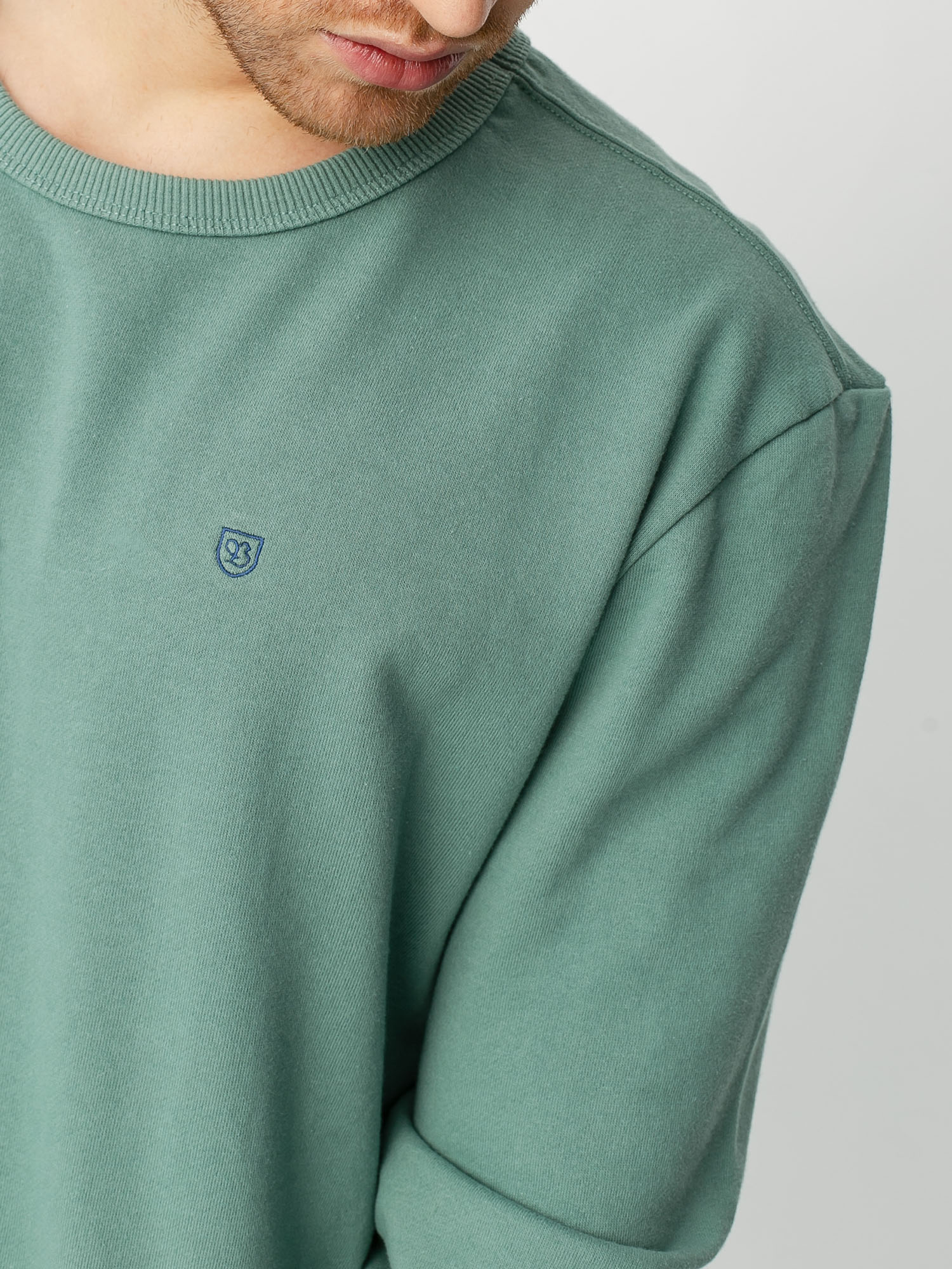 Bluza Brixton B Shield Ft Crew (jade)