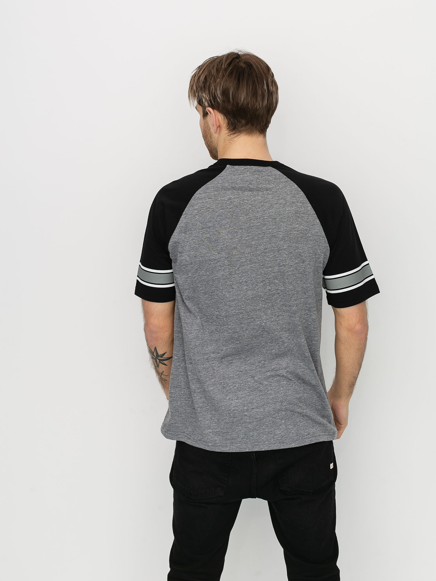 T-shirt Brixton Stith II (heather grey/black)