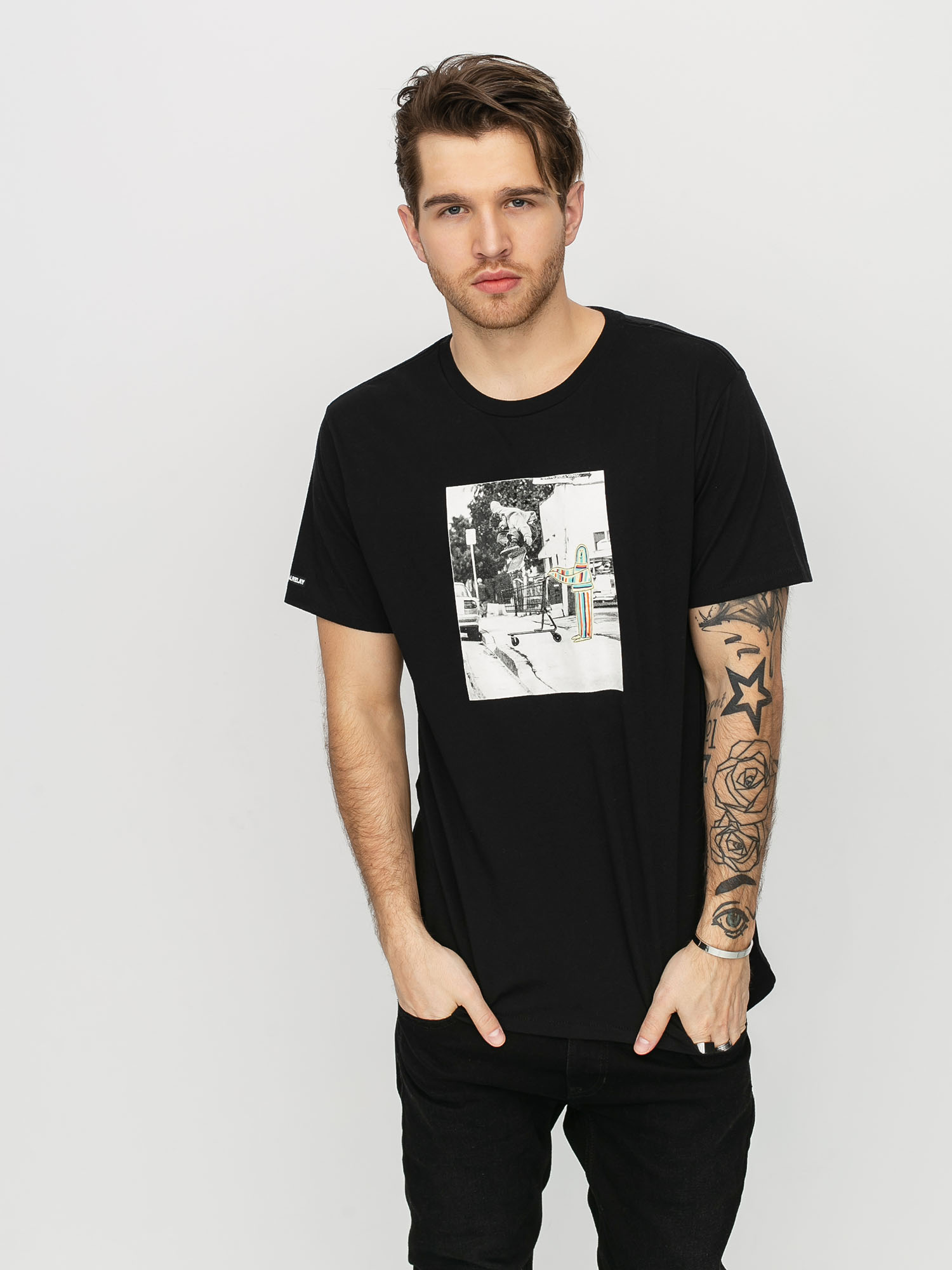 T-shirt Brixton Cart (black)