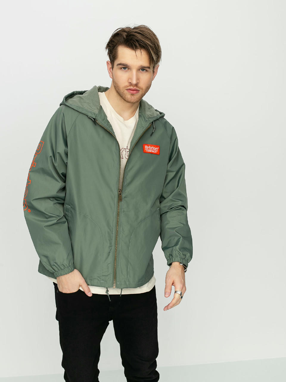 Kurtka Brixton Claxton Palmer Hood (cypress)